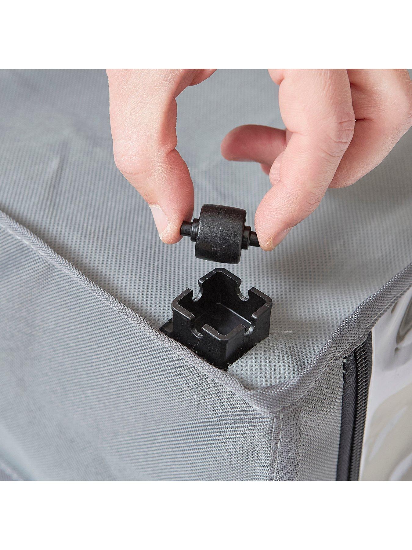 Image 5 of 7 of Liberty House Underbed Storage Cart With Wheels (pack Of 2)