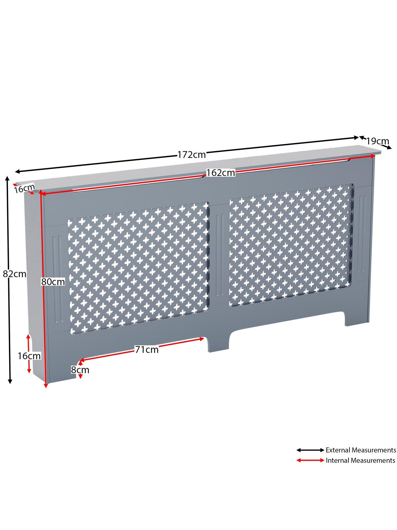 Image 7 of 7 of Vida Designs Oxford Extra Large Radiator Cover
