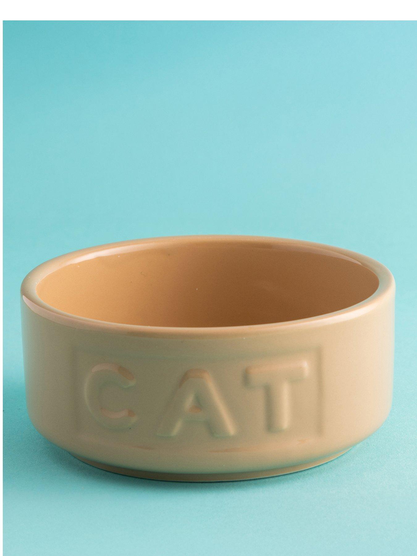 Image 2 of 6 of Mason Cash Cane Lettered Cat Bowl 13cm