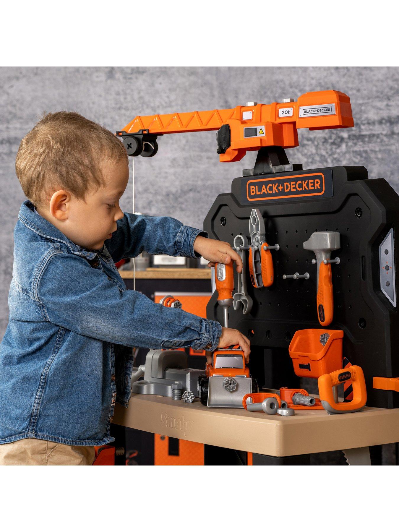 Image 4 of 7 of Black & Decker Builder Toy Workbench with Crane