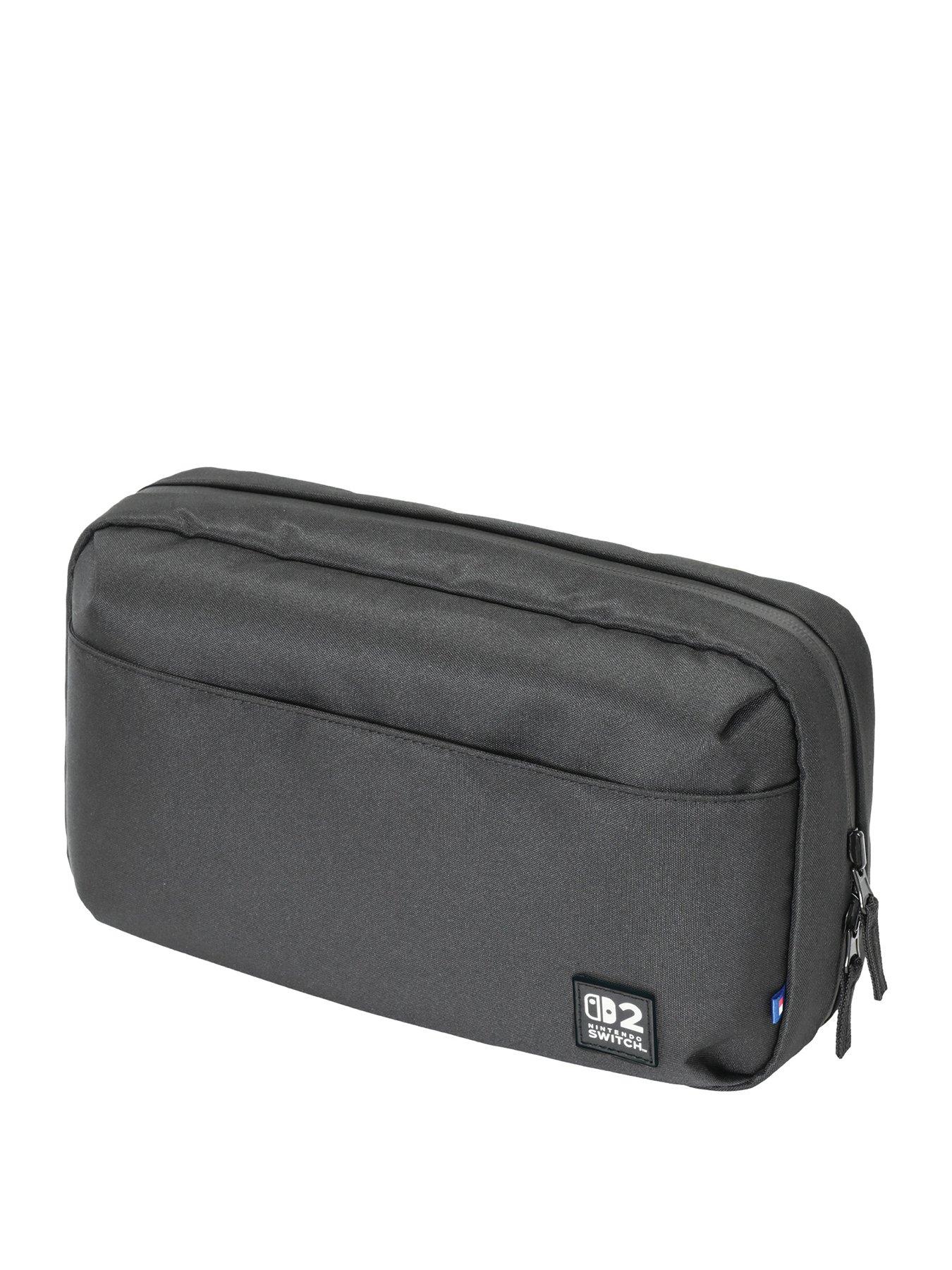 Image 1 of 4 of HORI Reversible Travel Pouch (Black) for Nintendo Switch 2