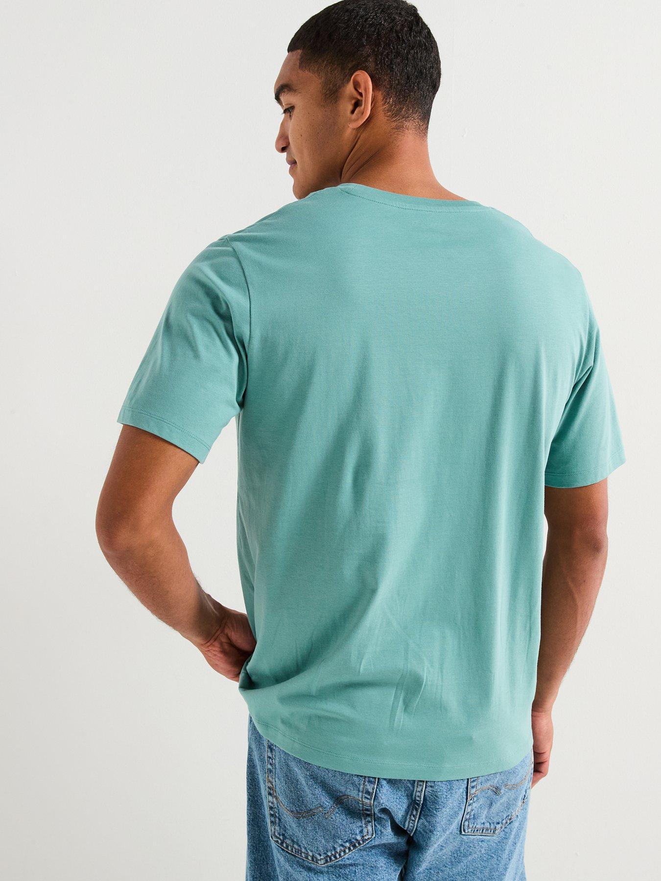 Image 2 of 5 of Jack & Jones Logo Short Sleeve T-Shirt - Blue