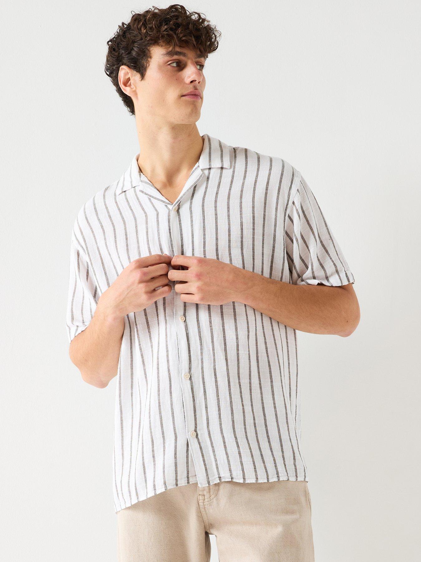 Jack & Jones Liam Resort Short Sleeve Shirt - White