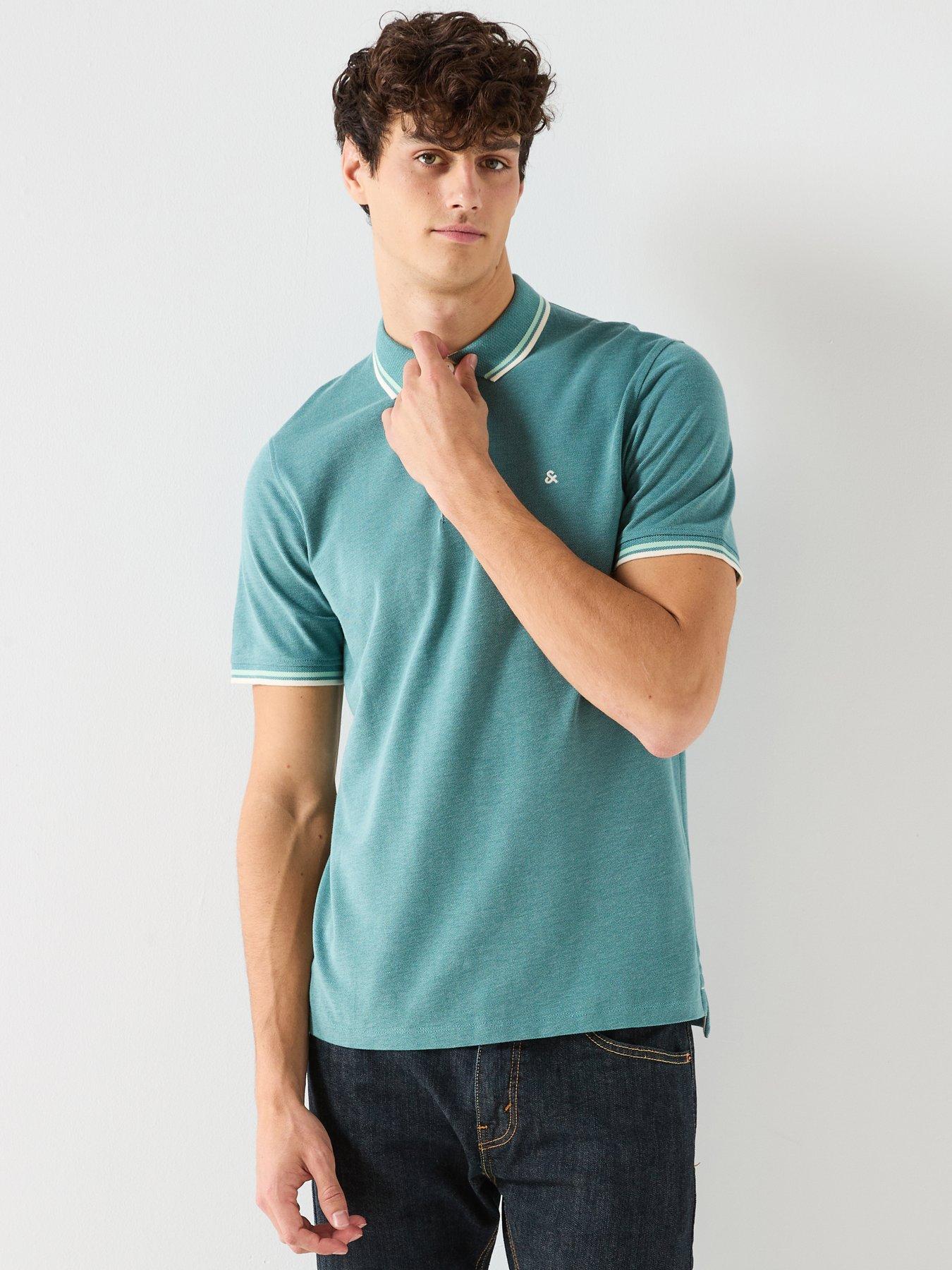 Jack & Jones Paulos Short Sleeve Polo Shirt - Green