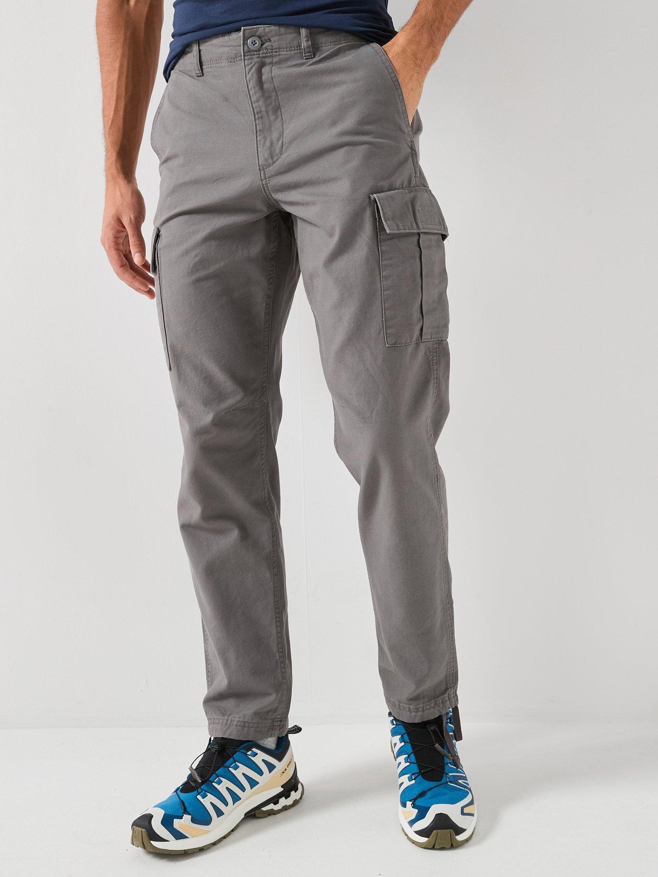Jack & Jones Kane Cargo Pants - Grey
