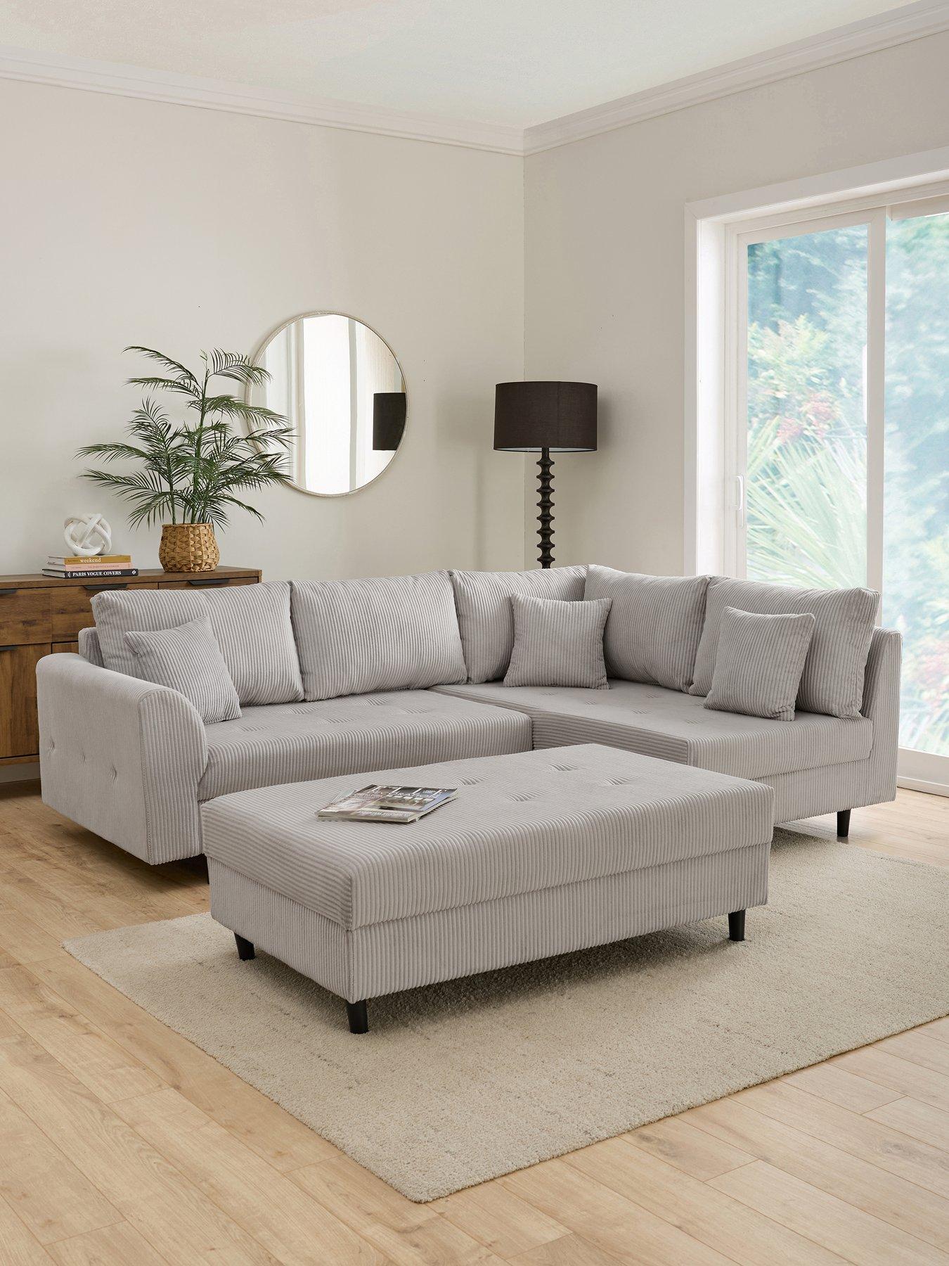 undefined Rune Cord Rh Corner + Footstool