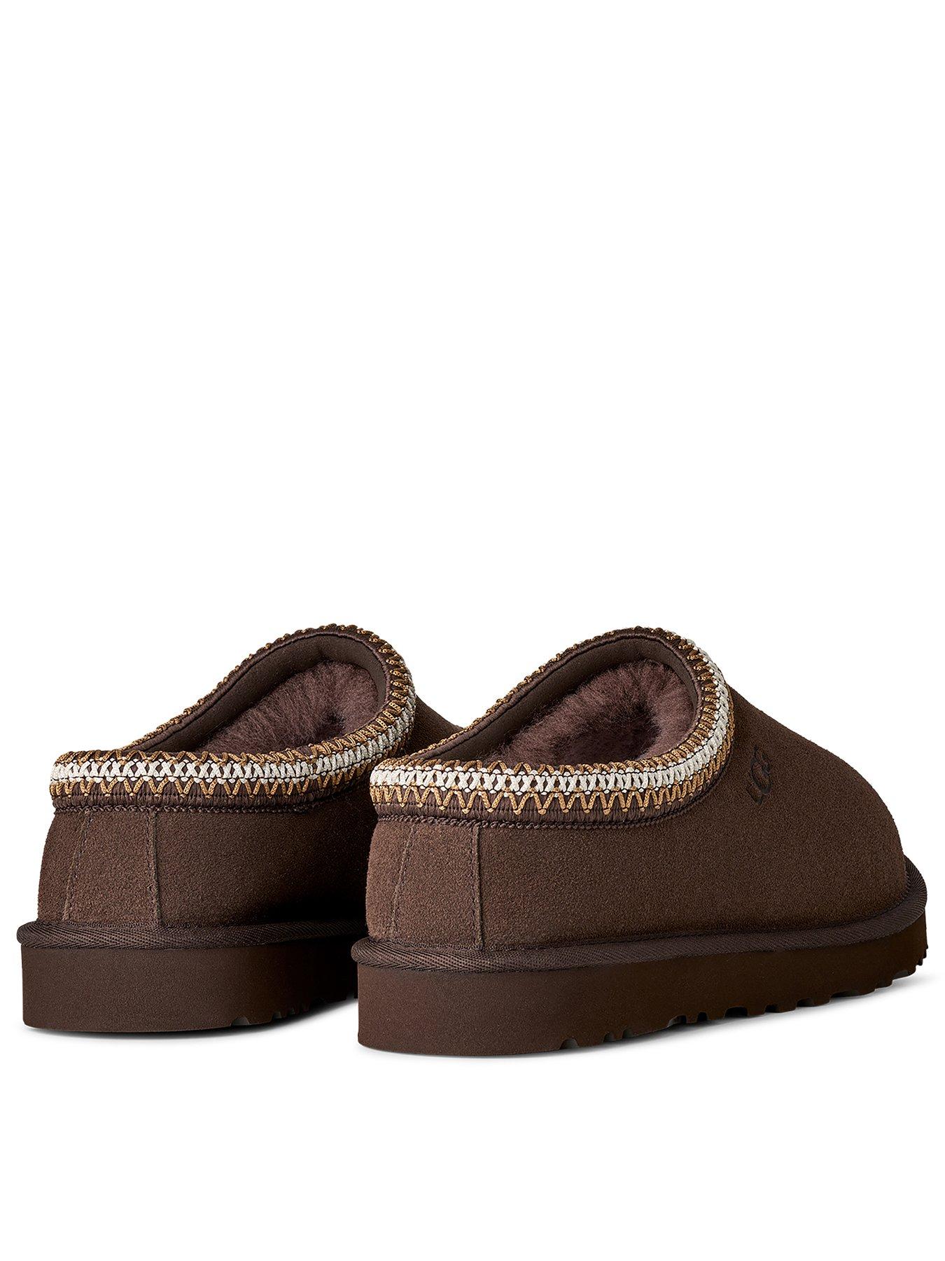 Mens Ugg Slippers Ugg Tasman Chocolate UGG Men's Tasman Slipper Very