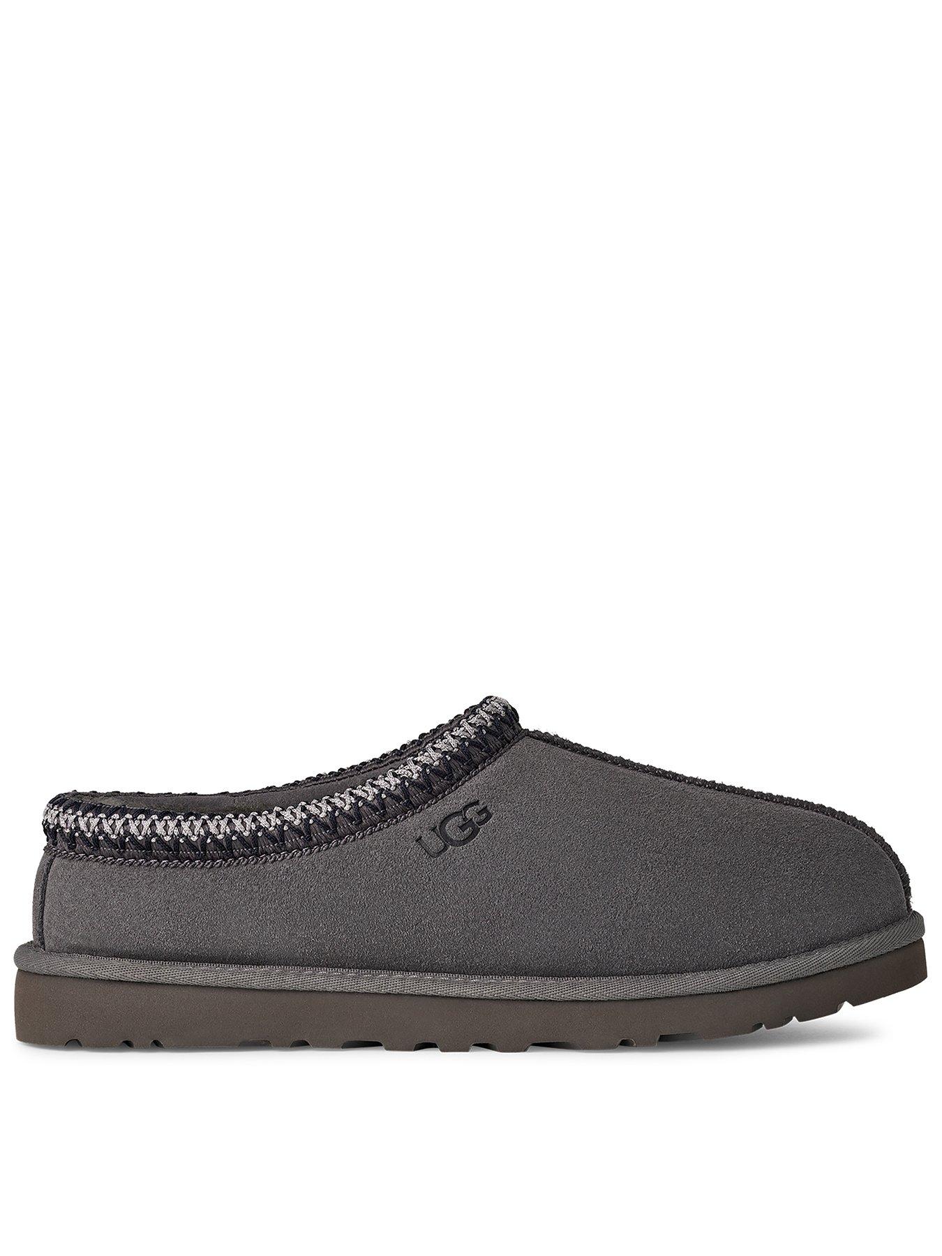 UGG Men's Tasman 2 Slipper, Dark Grey, Size 10, Men