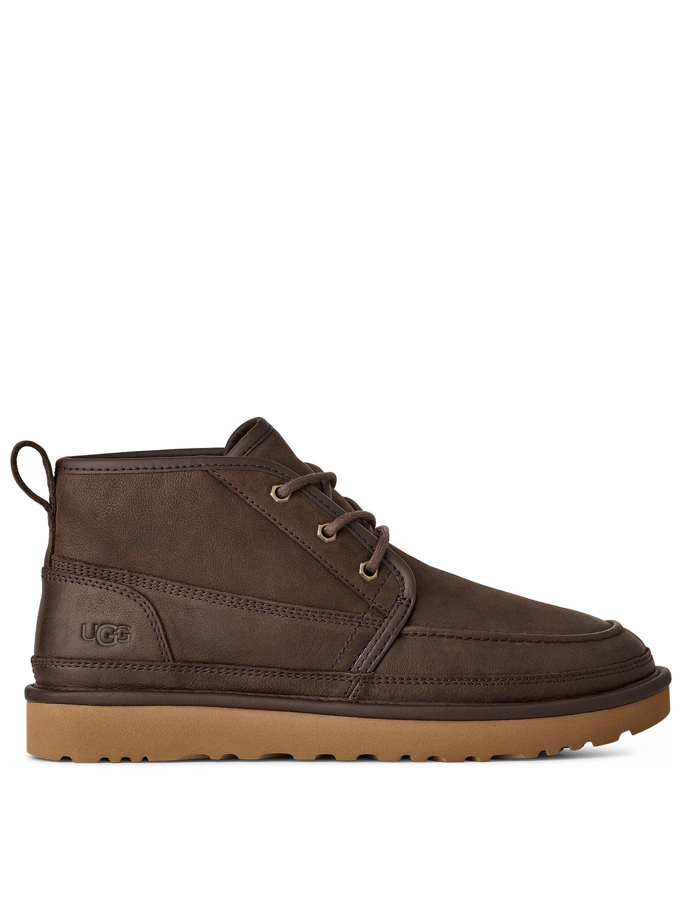 UGG Men's Neumel Moc Nubuck Boot - Dark Brown