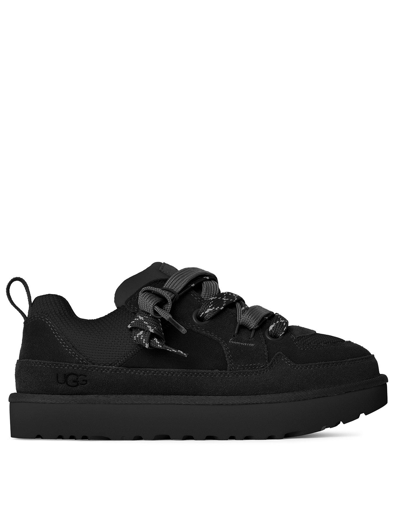 UGG Men's Lo Lowmel Trainer, Black, Size 12, Men