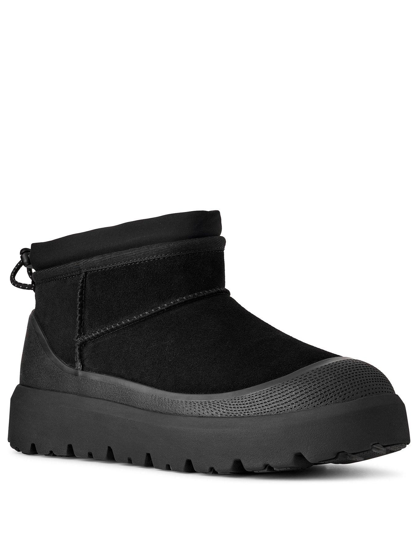 UGG Men's Ultra Mini Weather Hybrid Boot Black/Black Very