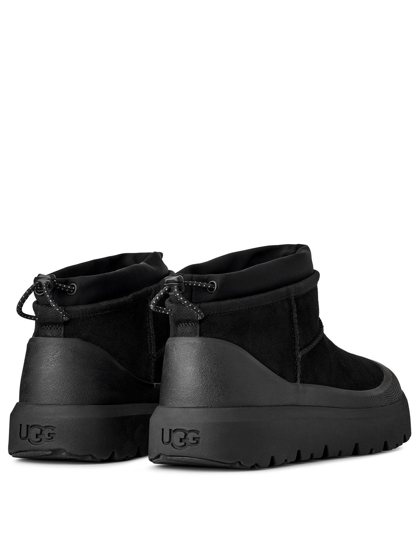 UGG Men's Ultra Mini Weather Hybrid Boot Black/Black Very