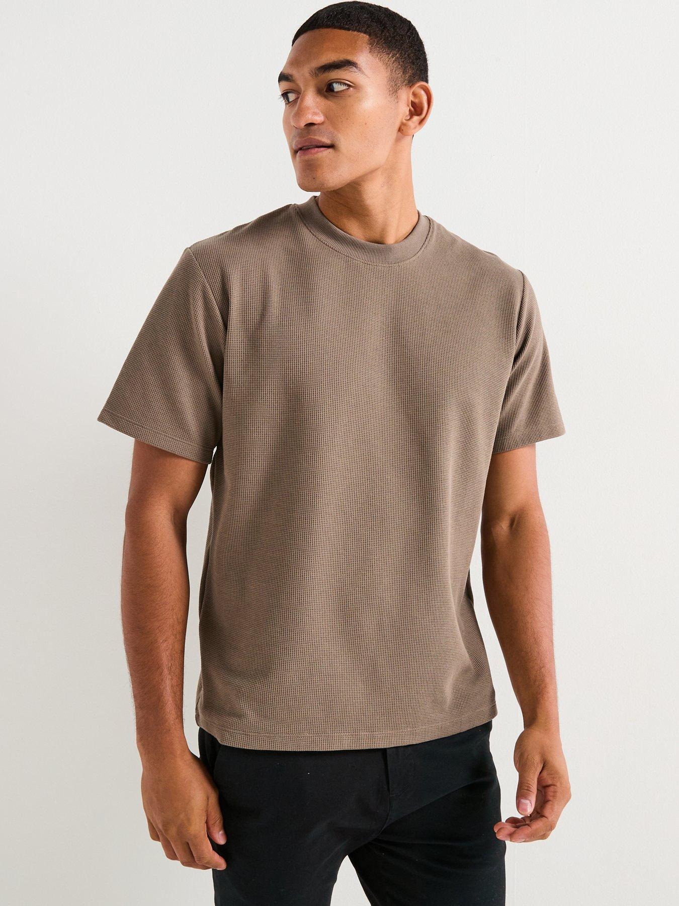 Image 5 of 5 of Jack & Jones Austin Short Sleeve Crew Neck T-Shirt - Brown