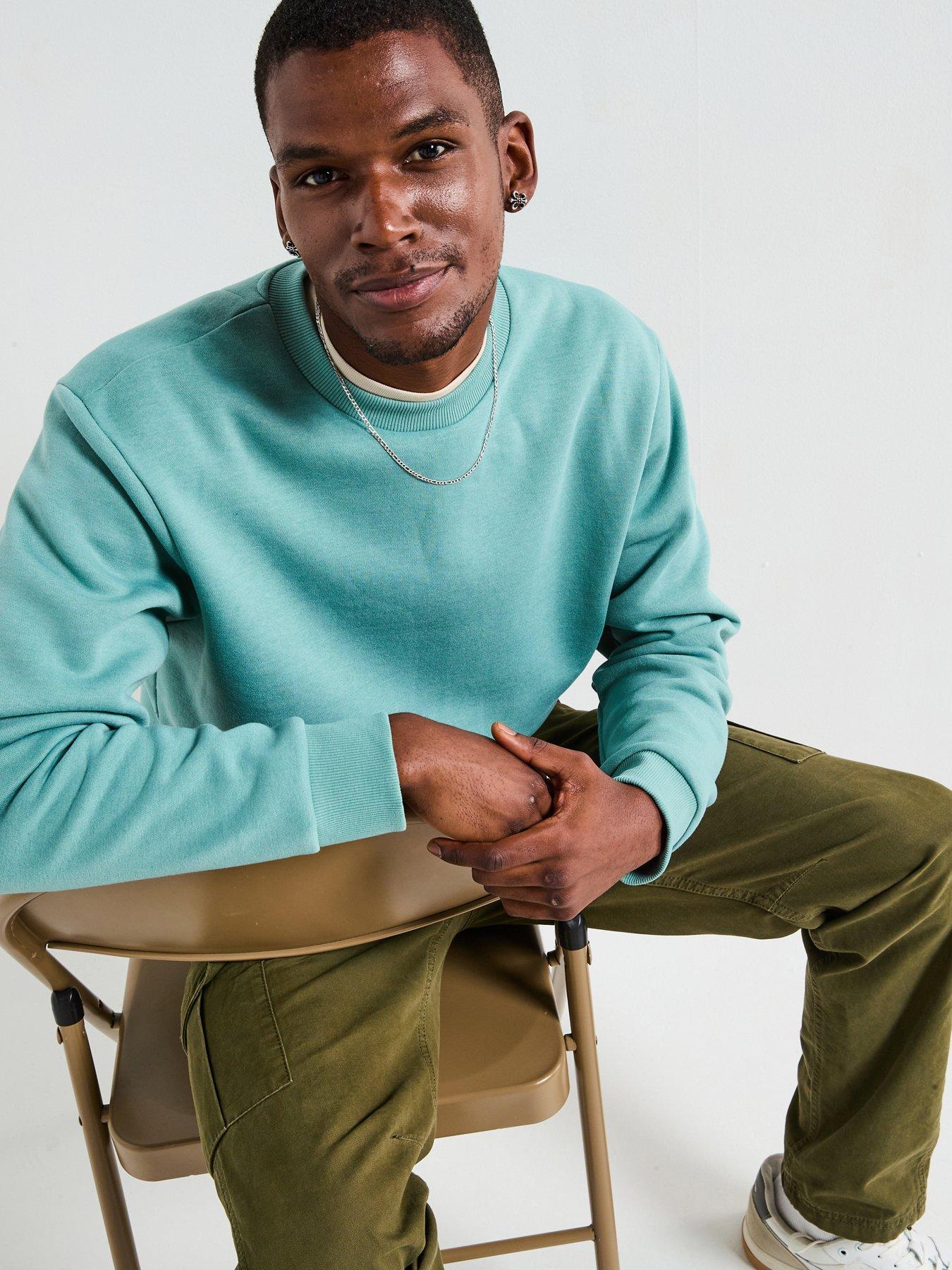 Jack & Jones Bradley Crew Sweatshirt - Blue