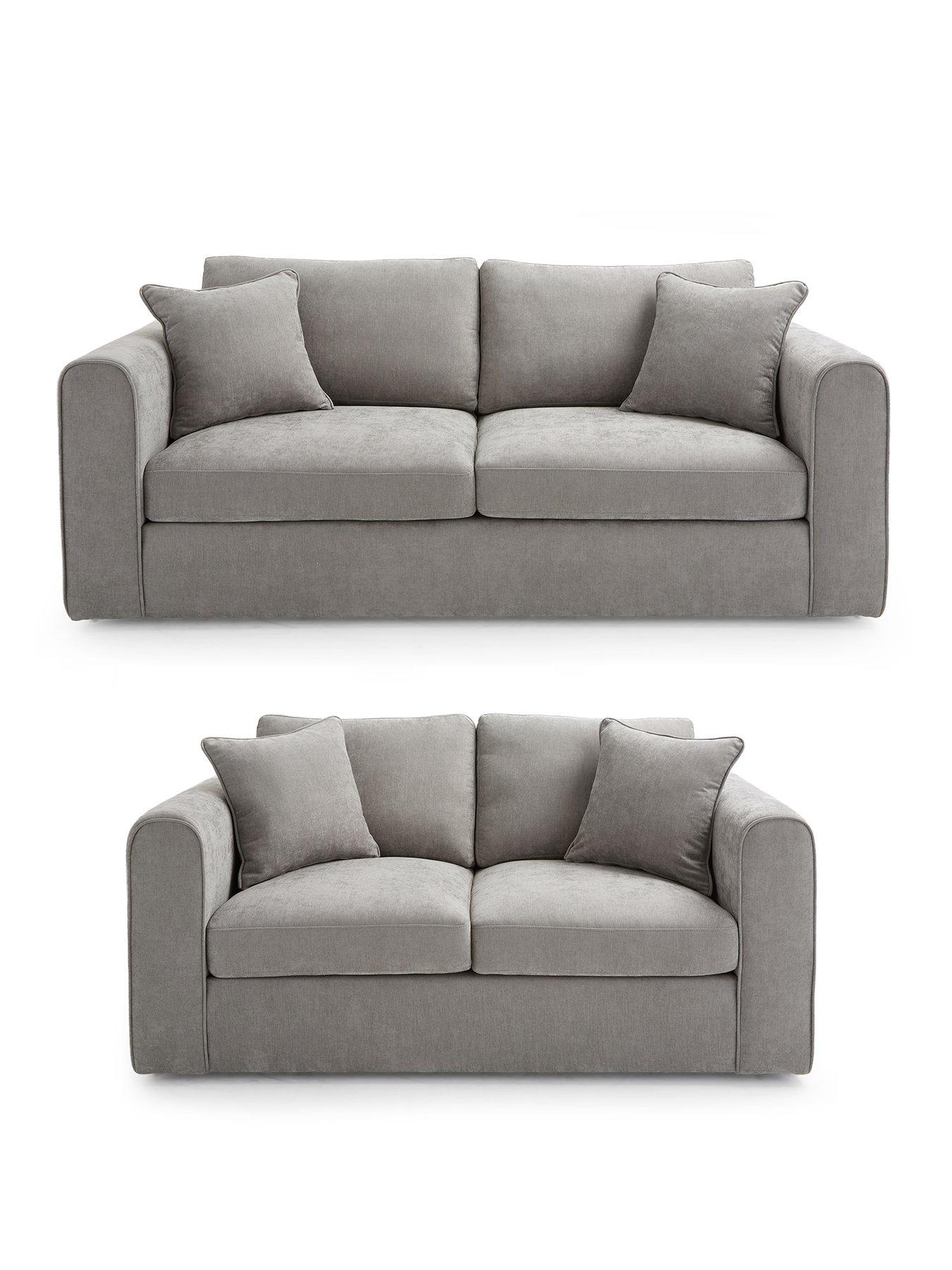 Image 2 of 7 of The Very Collection Nylah Fabric 3 + 2 Seater Sofa Set (Buy &amp; SAVE!)
