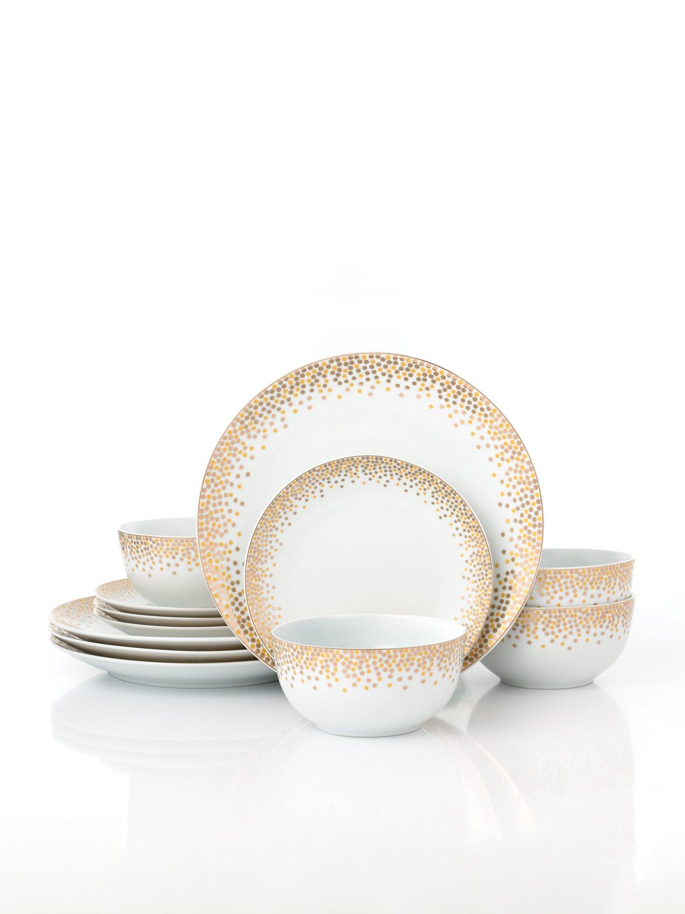 WATERSIDE 12pc Gold Sparkle