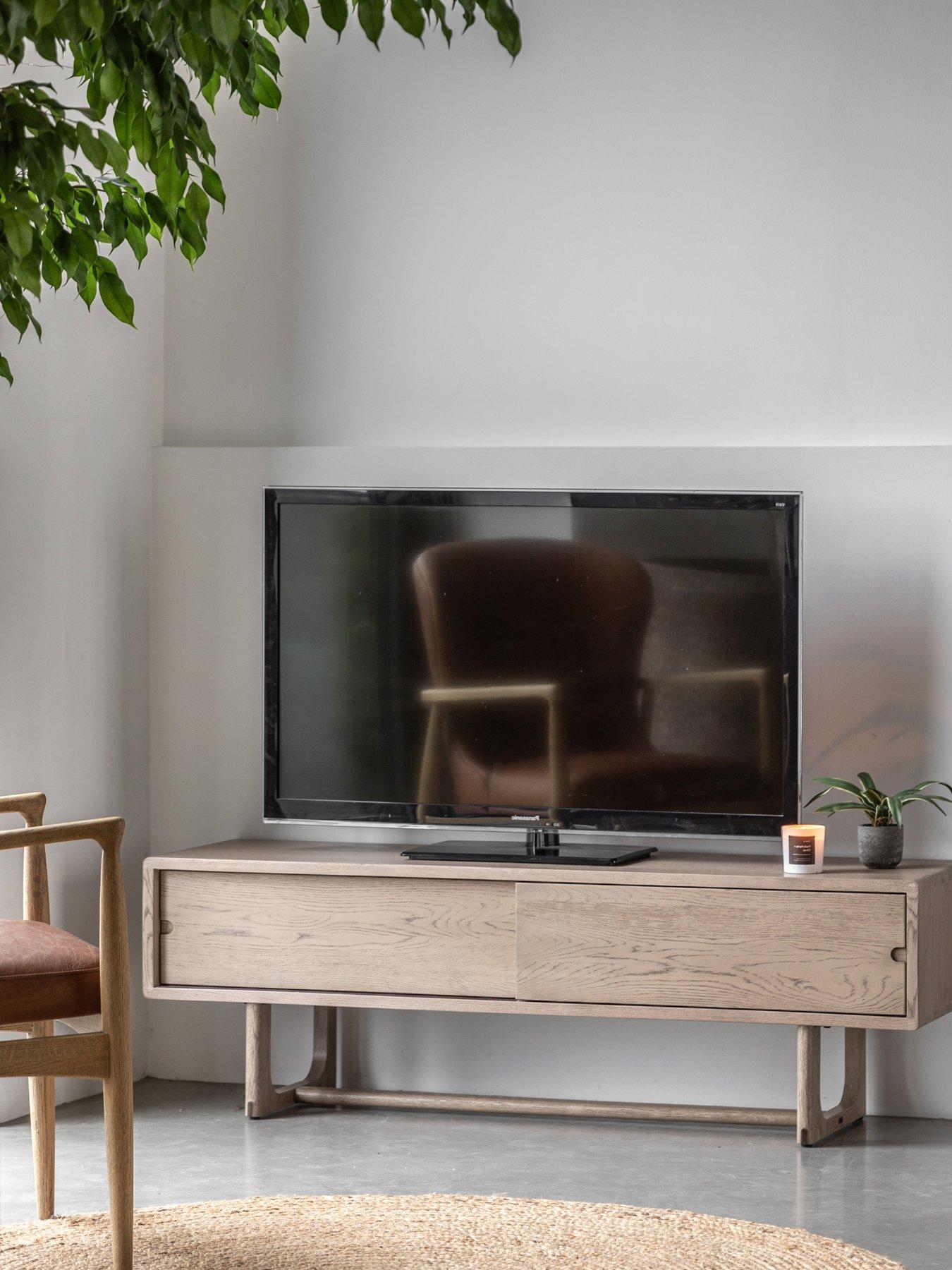 undefined Craft Media Unit - Smoked Oak