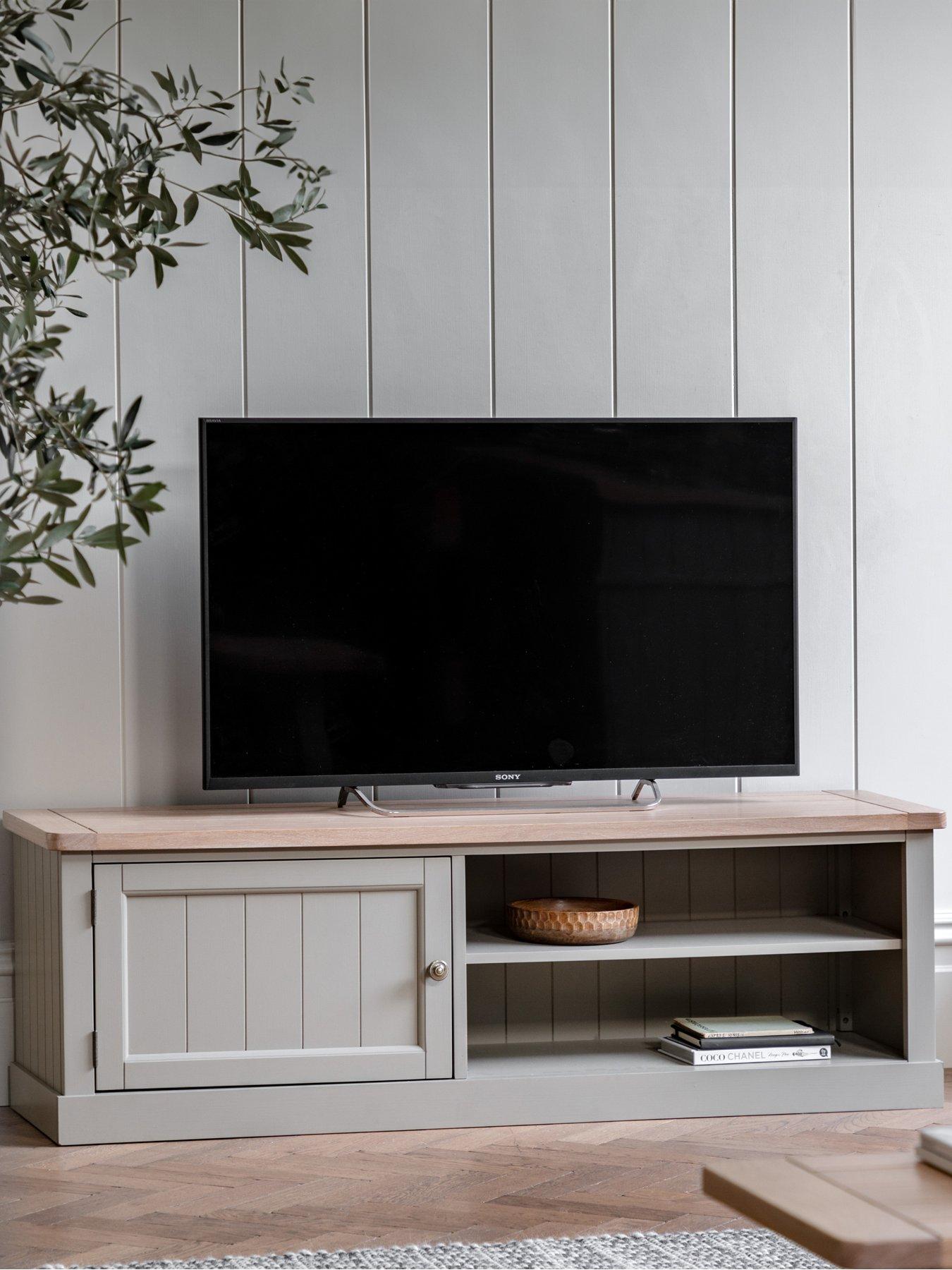 undefined Eton Media Unit - Prairie - Contains Solid Wood