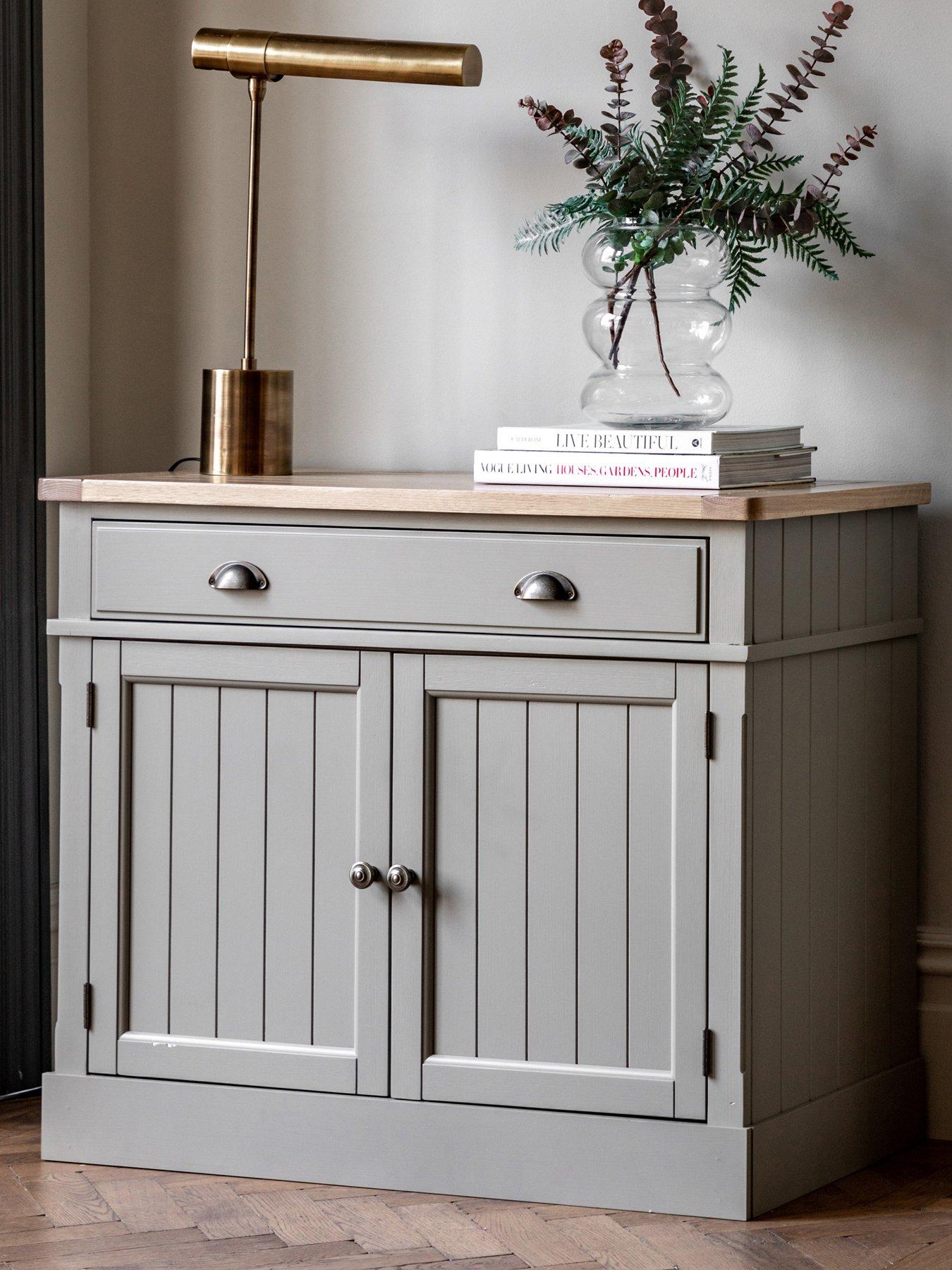 undefined Eton 2 Door Sideboard - Prairie - Contains Solid Wood