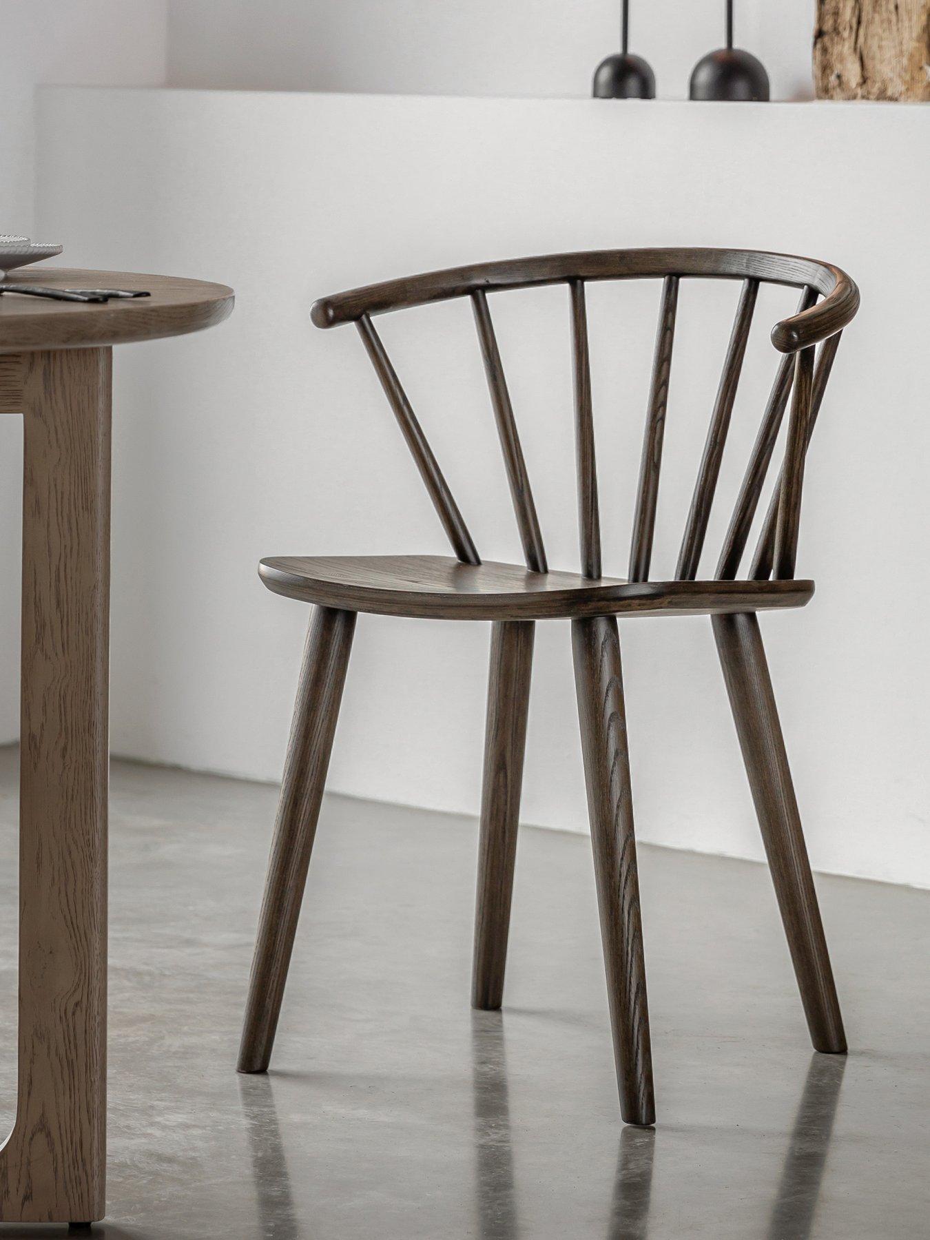 Gallery Direct Craft 2 Pack Dining Chair - Mocha