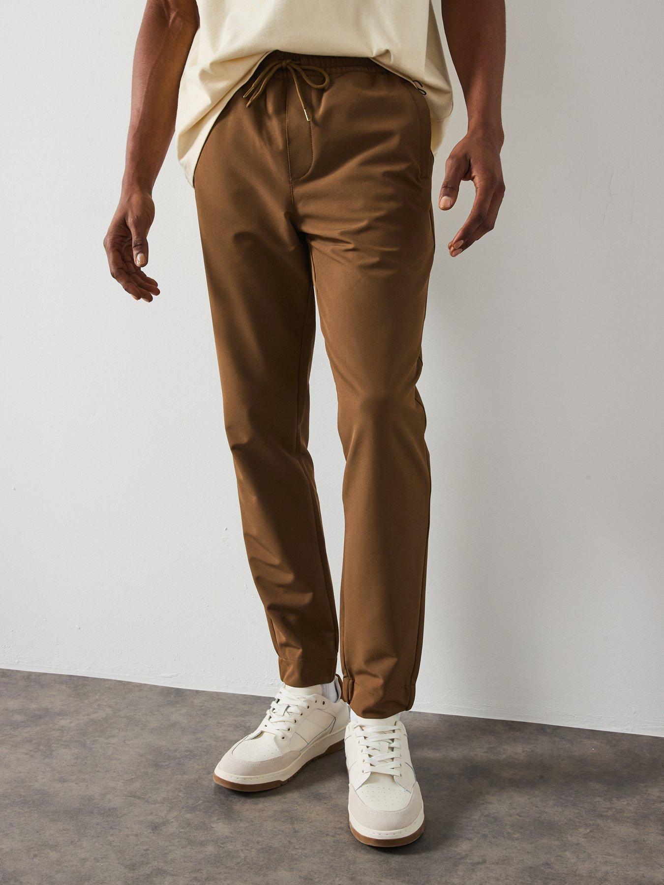 undefined Sebastian Tech Trousers - Brown