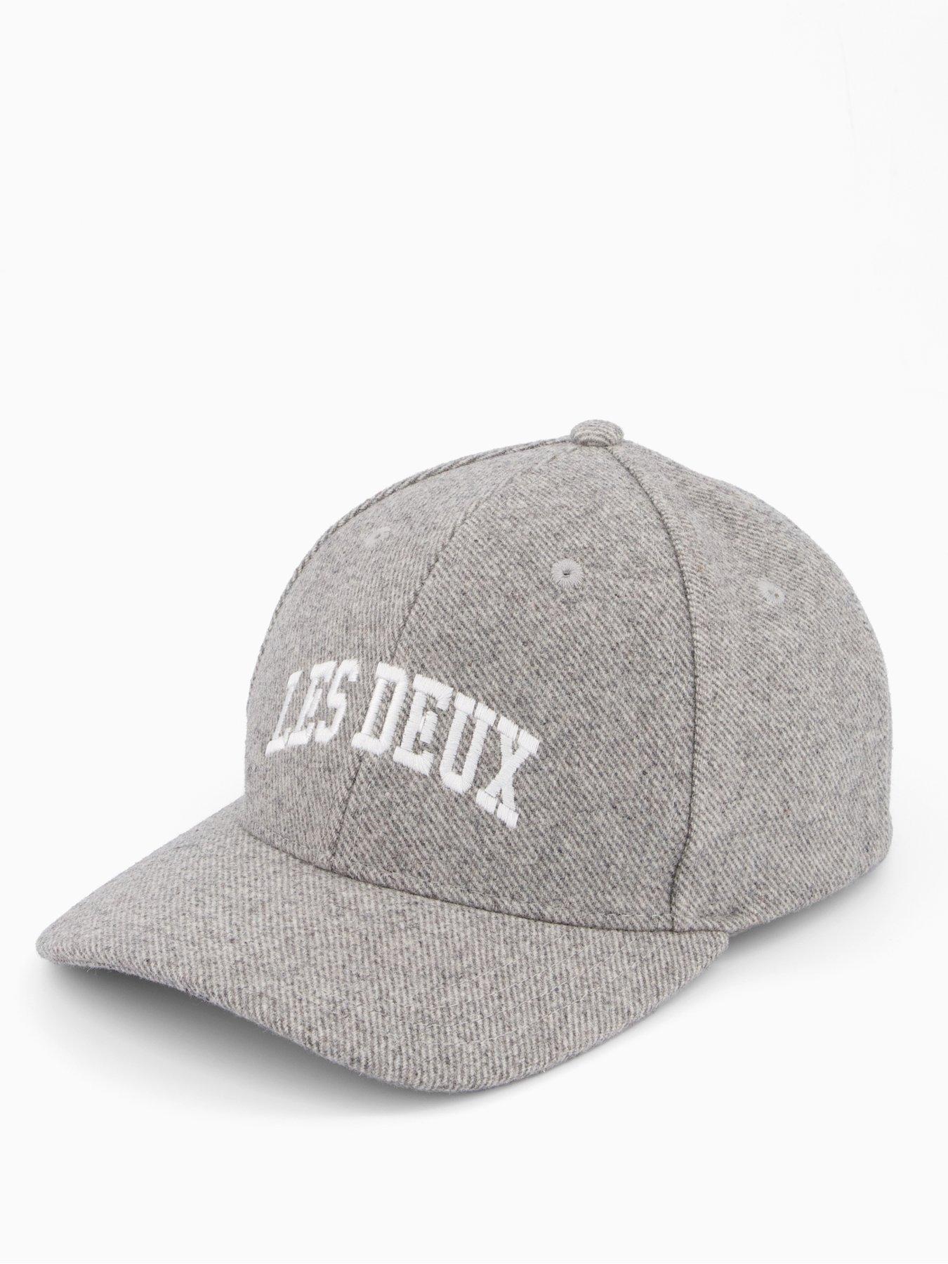 Image 2 of 4 of Les Deux Wool Baseball Cap - Light Grey