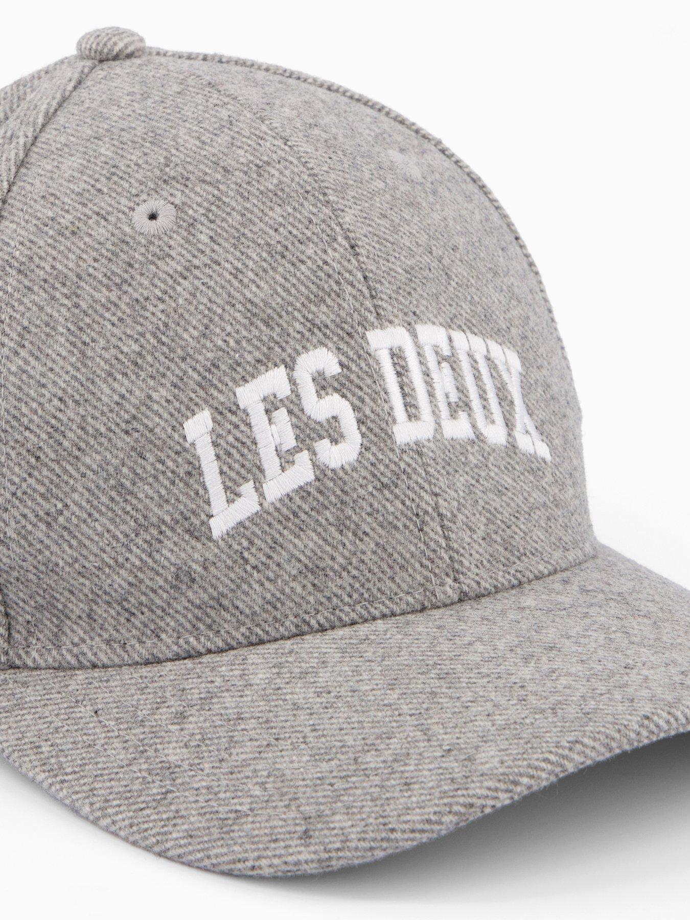 Image 3 of 4 of Les Deux Wool Baseball Cap - Light Grey