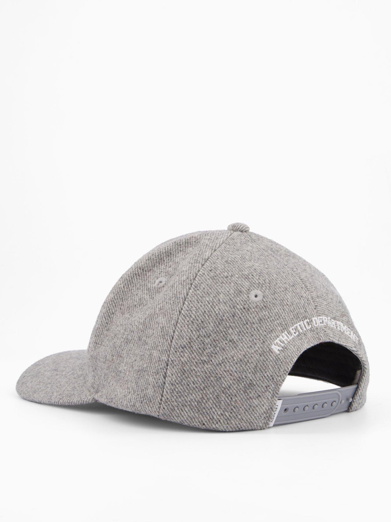 Image 4 of 4 of Les Deux Wool Baseball Cap - Light Grey