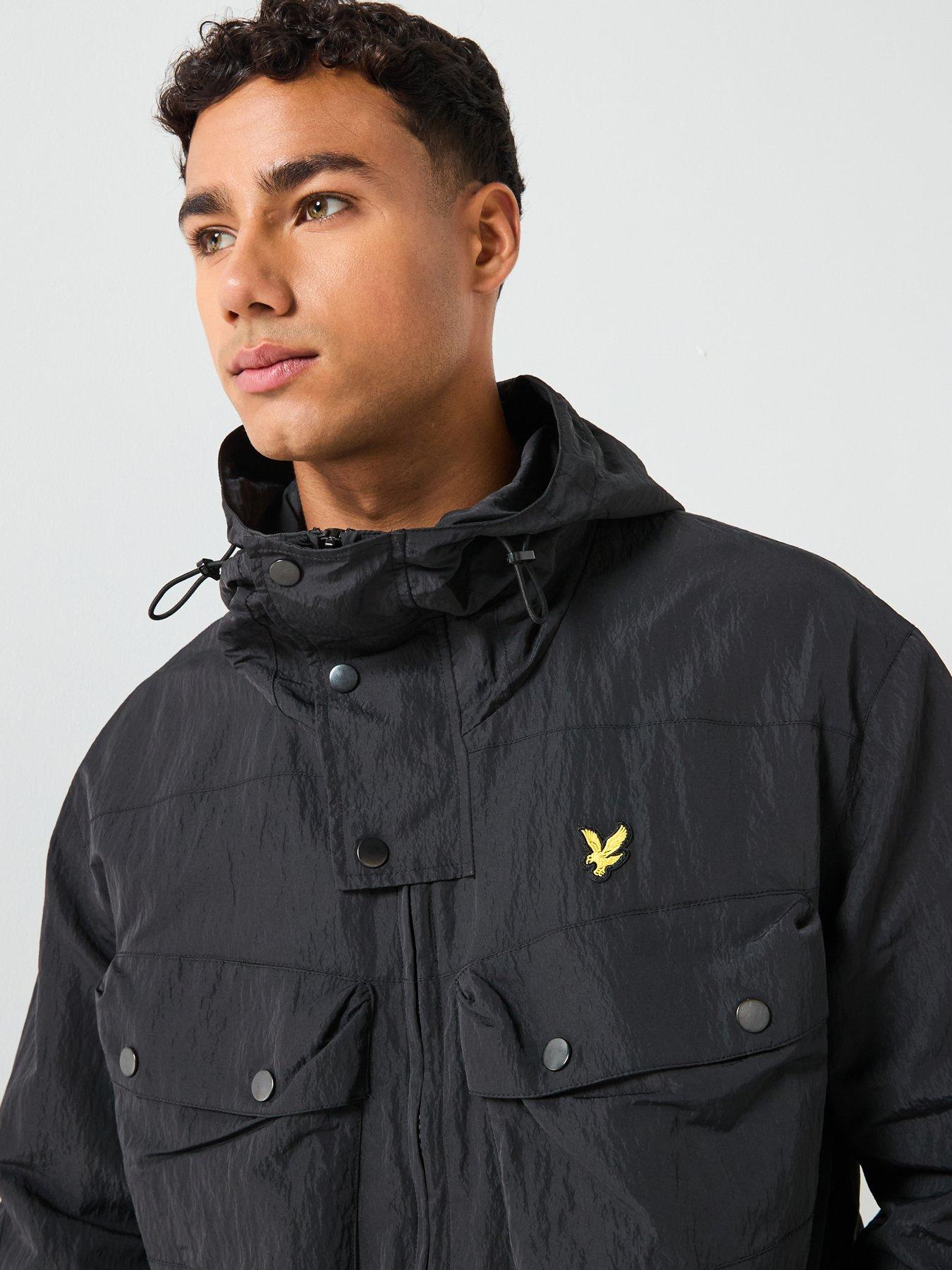 Image 4 of 5 of Lyle & Scott Lyle &amp; Scott Guard Parka-black