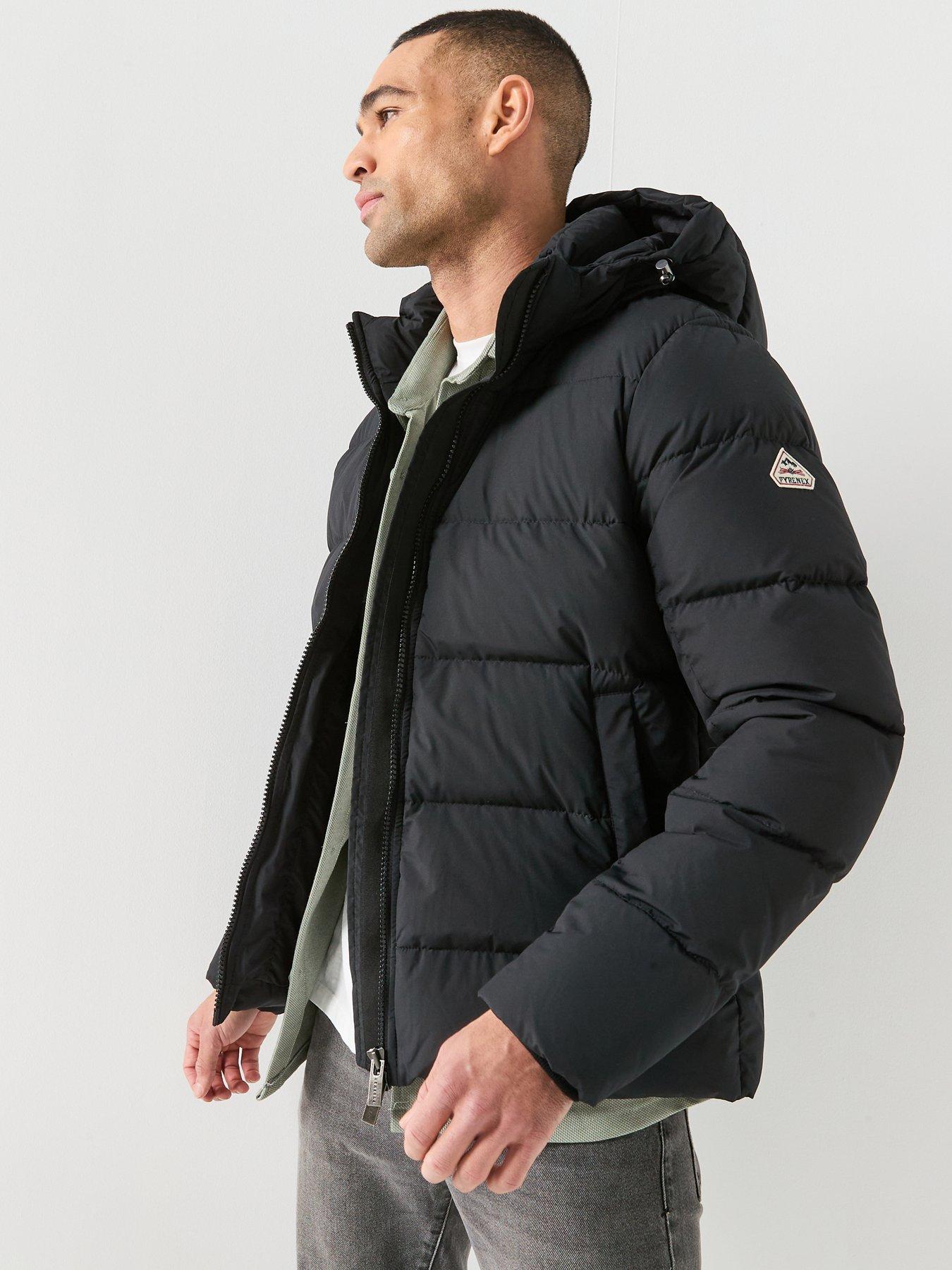 Pyrenex Spoutnic Mini Ripstop Hooded Water Repellent Jacket - Black