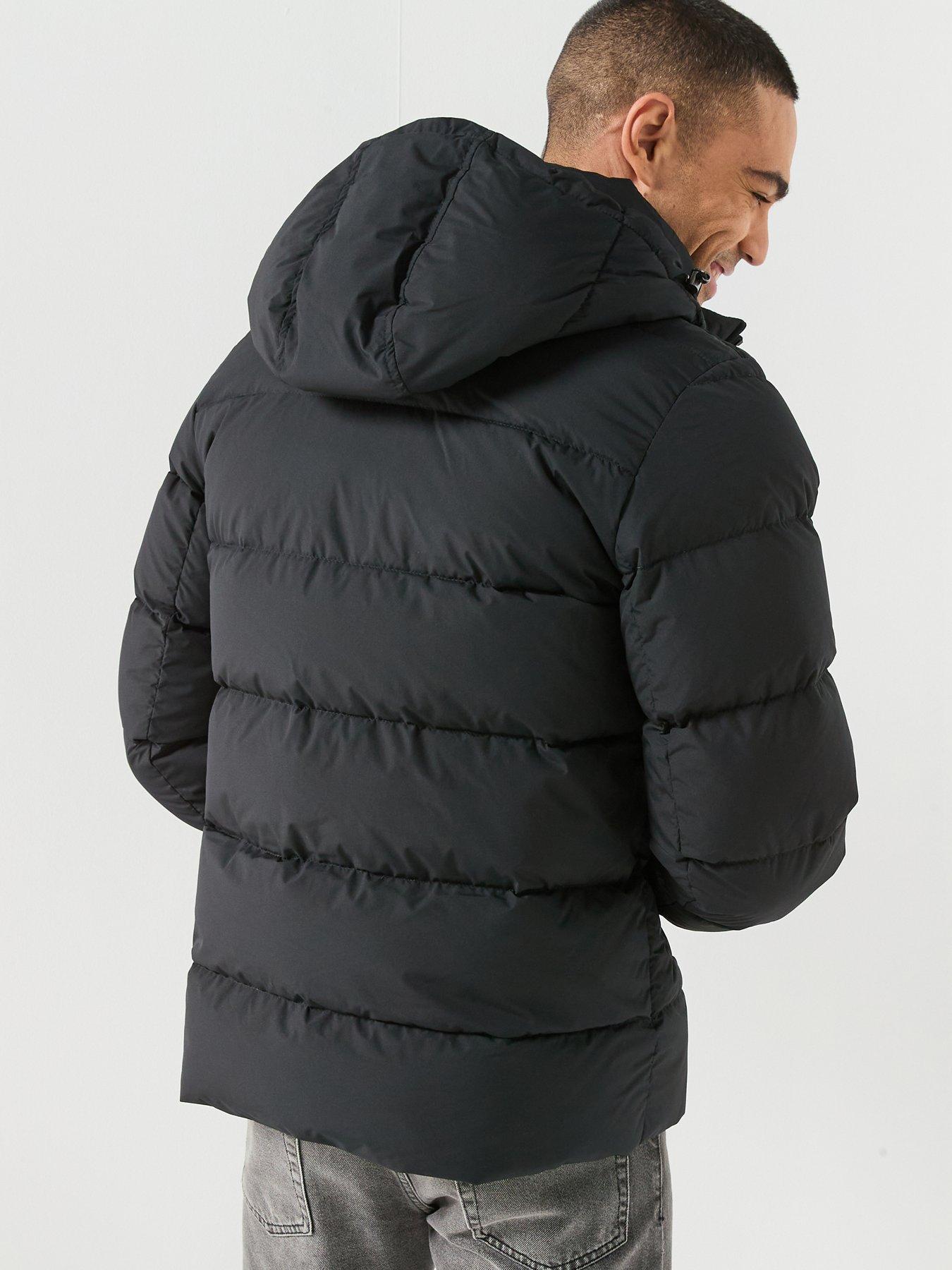 Pyrenex Spoutnic Mini Ripstop Hooded Water Repellent Jacket - Black | Very