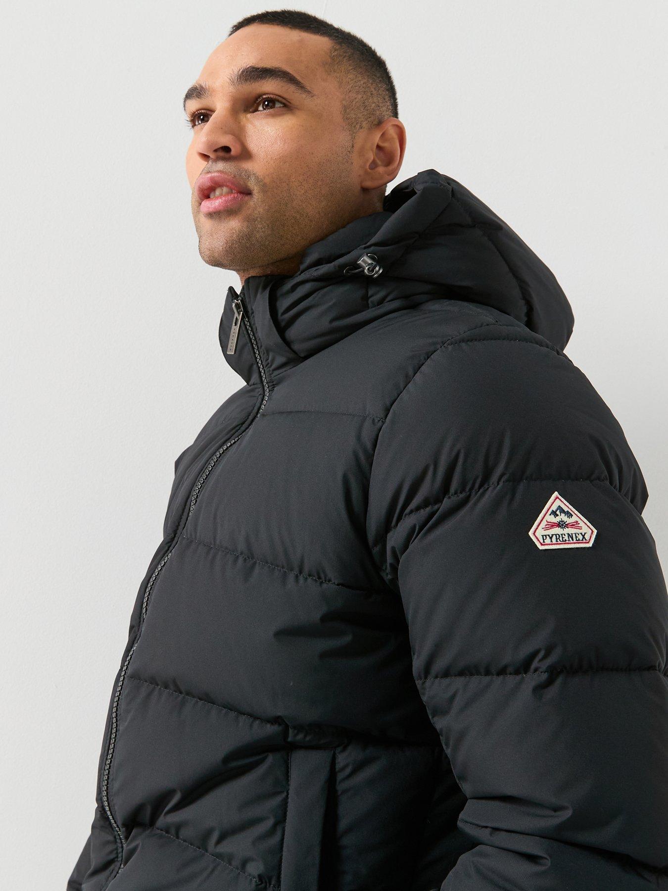 Pyrenex Spoutnic Mini Ripstop Hooded Water Repellent Jacket - Black | Very