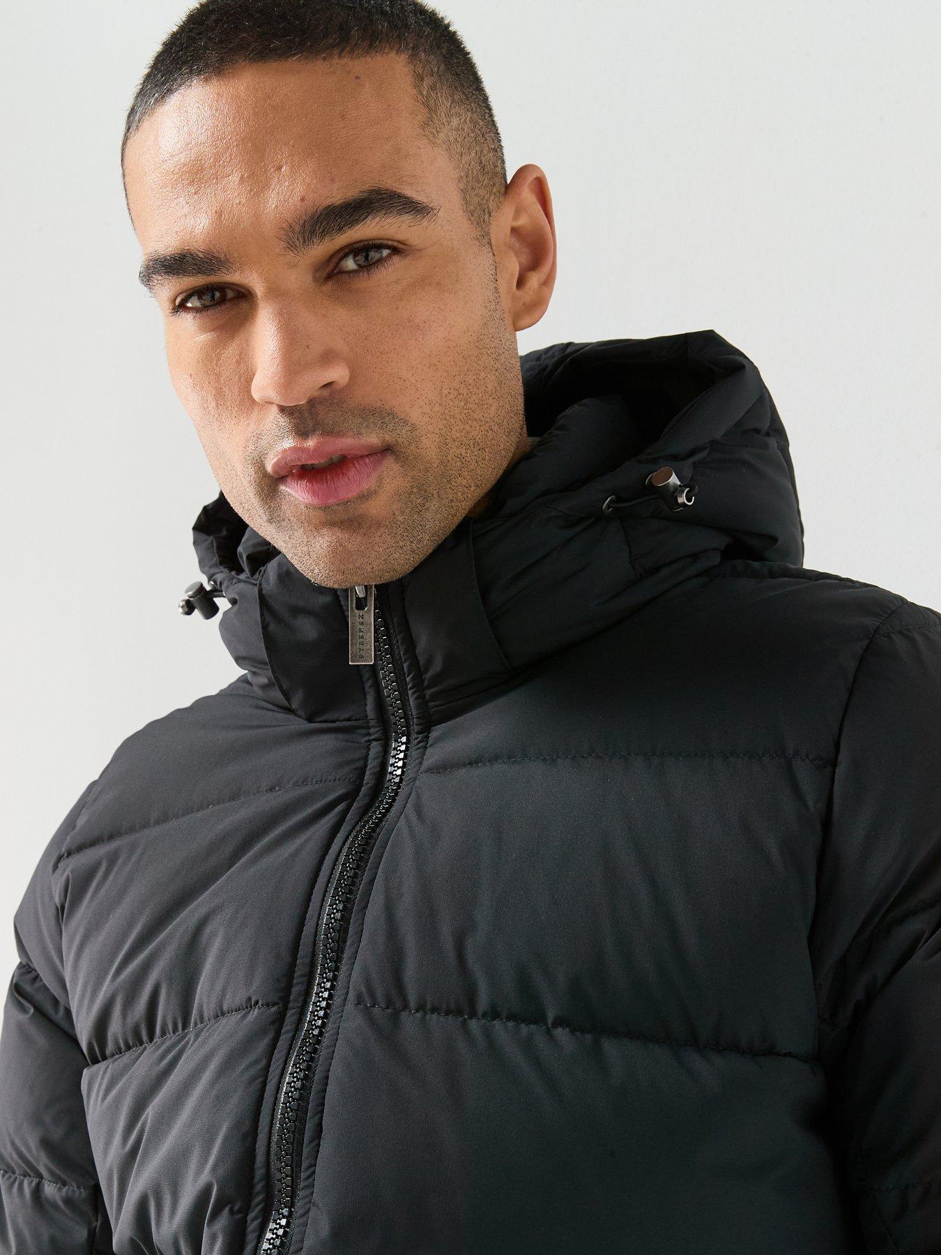Pyrenex Spoutnic Mini Ripstop Hooded Water Repellent Jacket - Black | Very