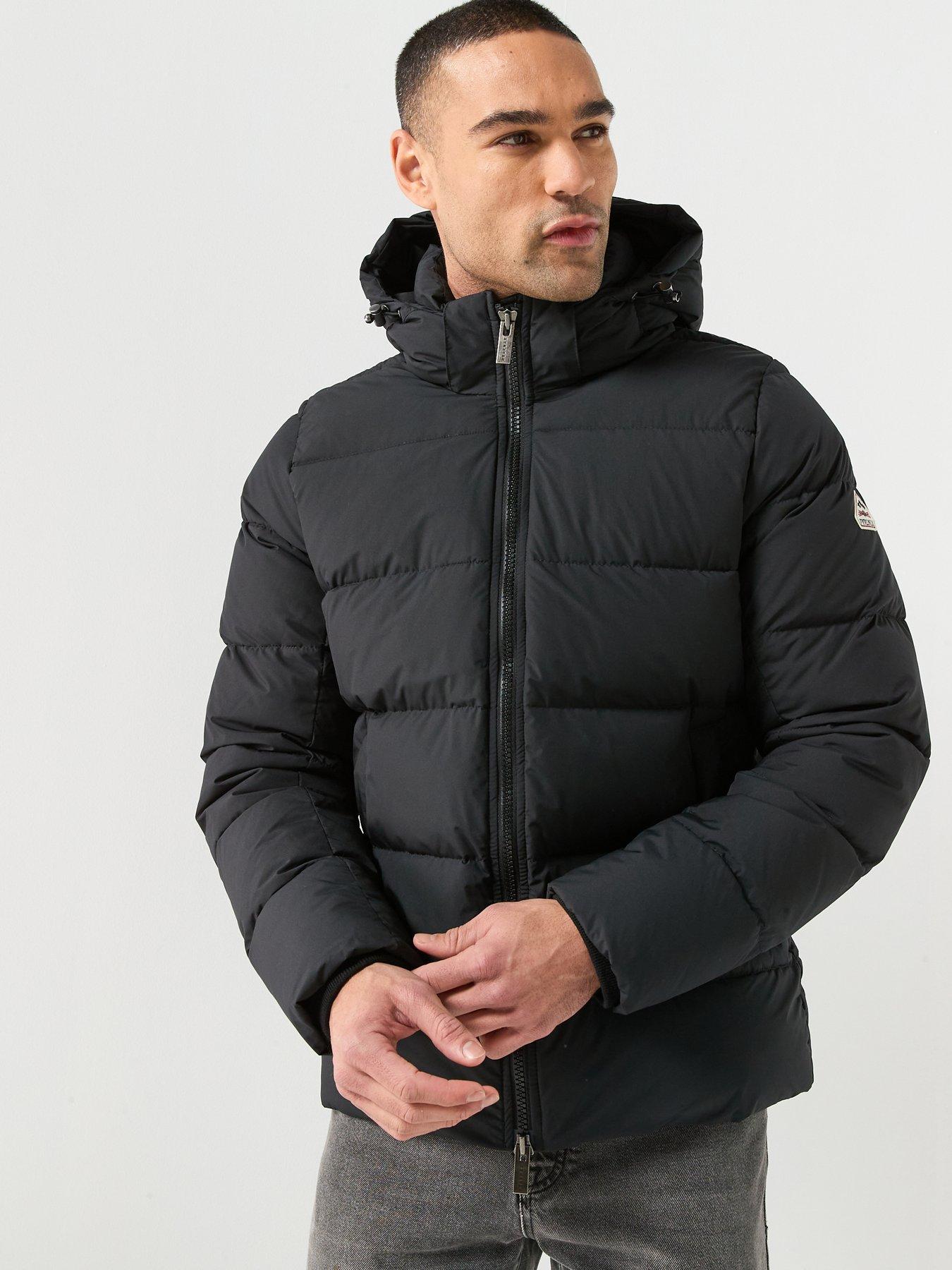 Pyrenex Spoutnic Mini Ripstop Hooded Water Repellent Jacket - Black | Very