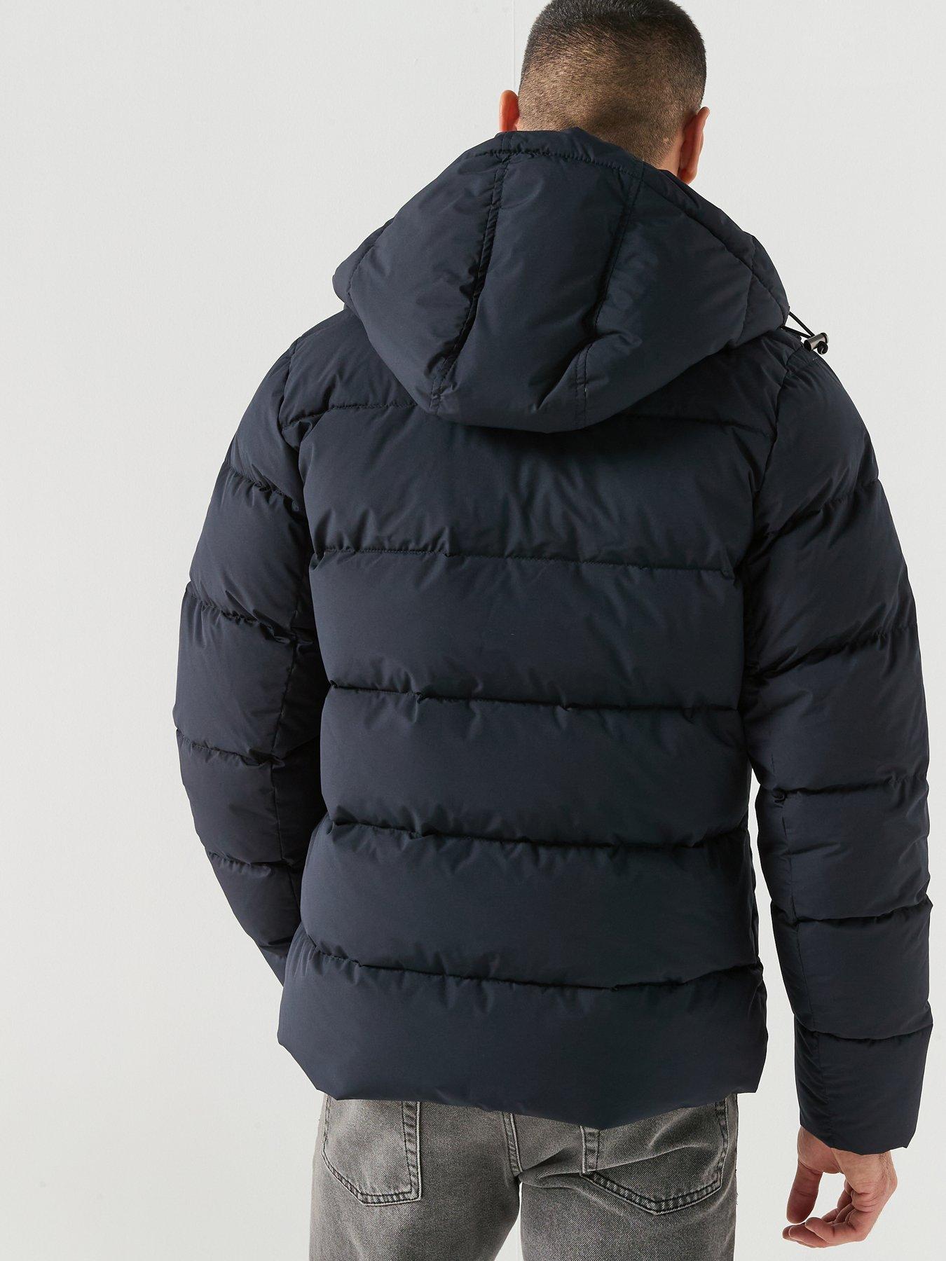 Pyrenex Spoutnic Mini Ripstop Hooded Water Repellent Jacket - Navy | Very