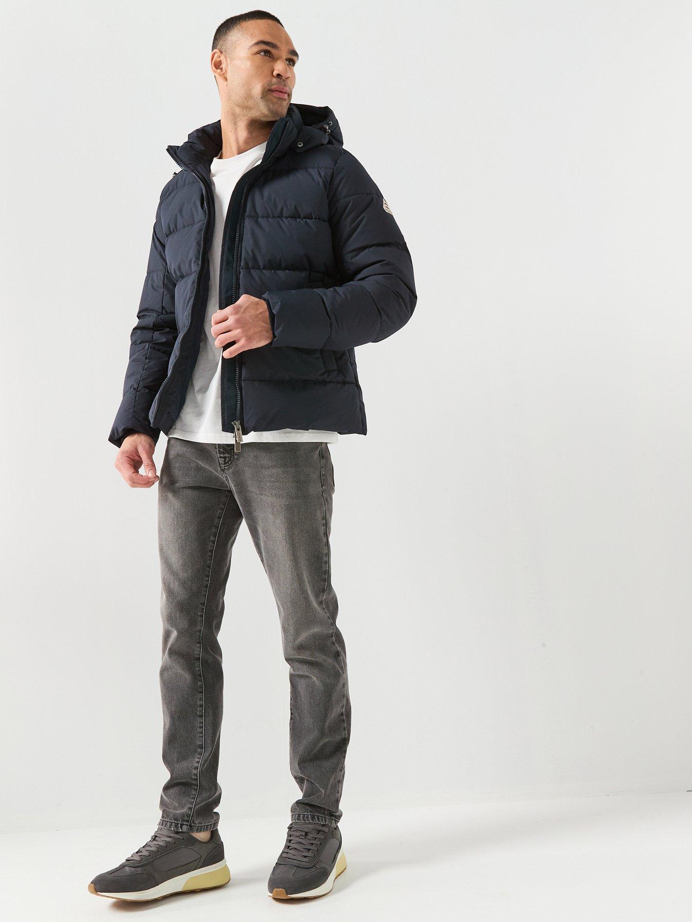 Pyrenex Spoutnic Mini Ripstop Hooded Water Repellent Jacket - Navy | Very