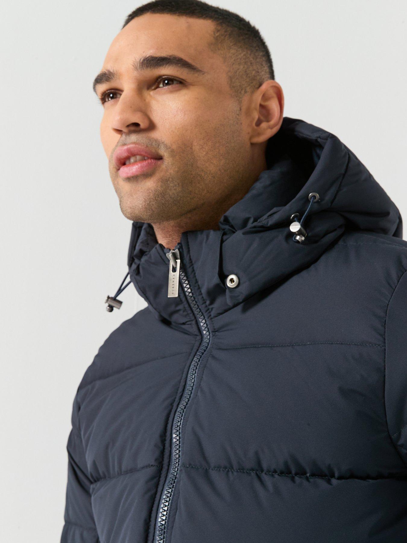 Pyrenex Spoutnic Mini Ripstop Hooded Water Repellent Jacket - Navy | Very
