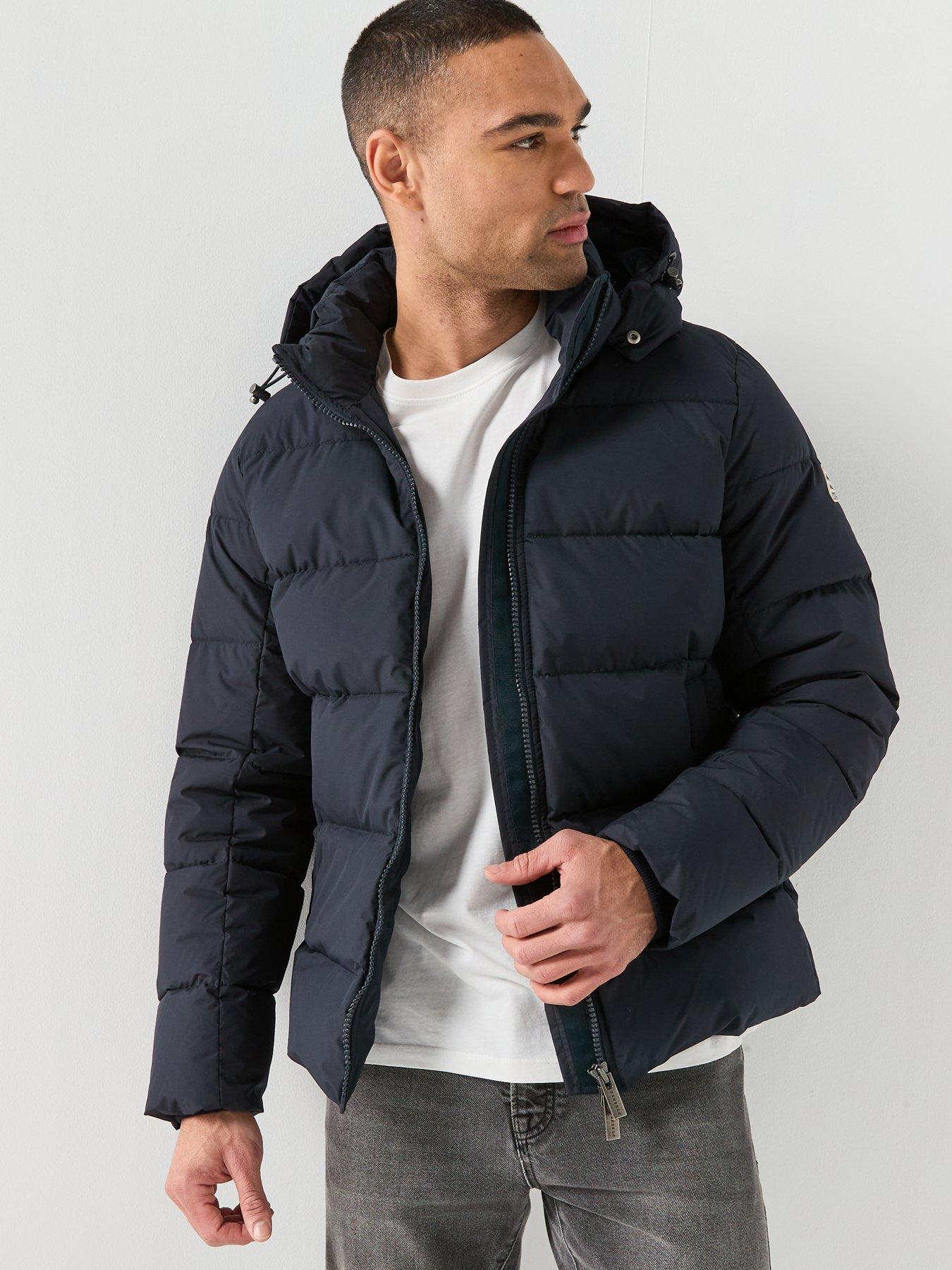 Pyrenex Spoutnic Mini Ripstop Hooded Water Repellent Jacket - Navy | Very