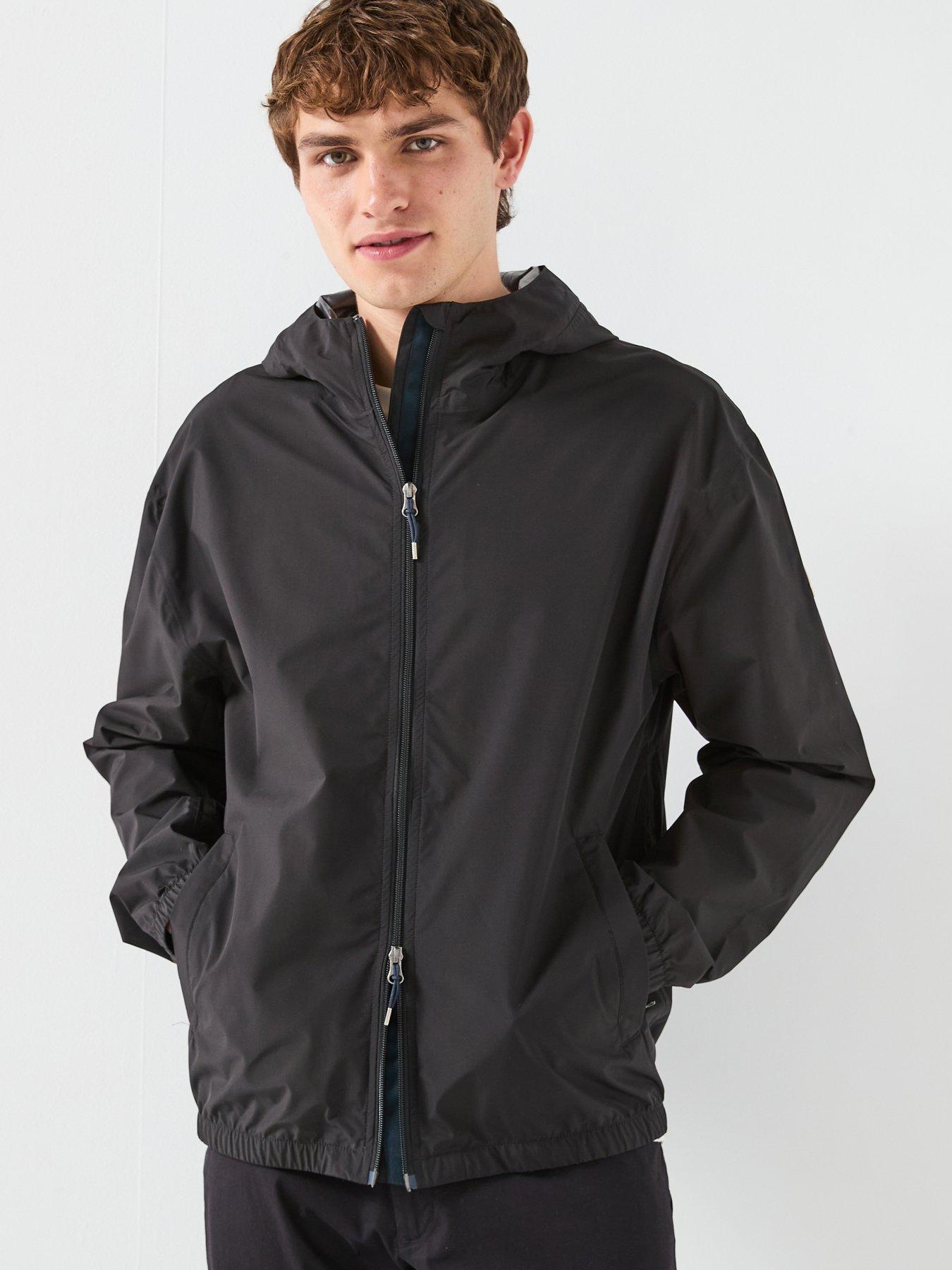 pyrenex-ensure-water-resistant-hooded-jacket-black