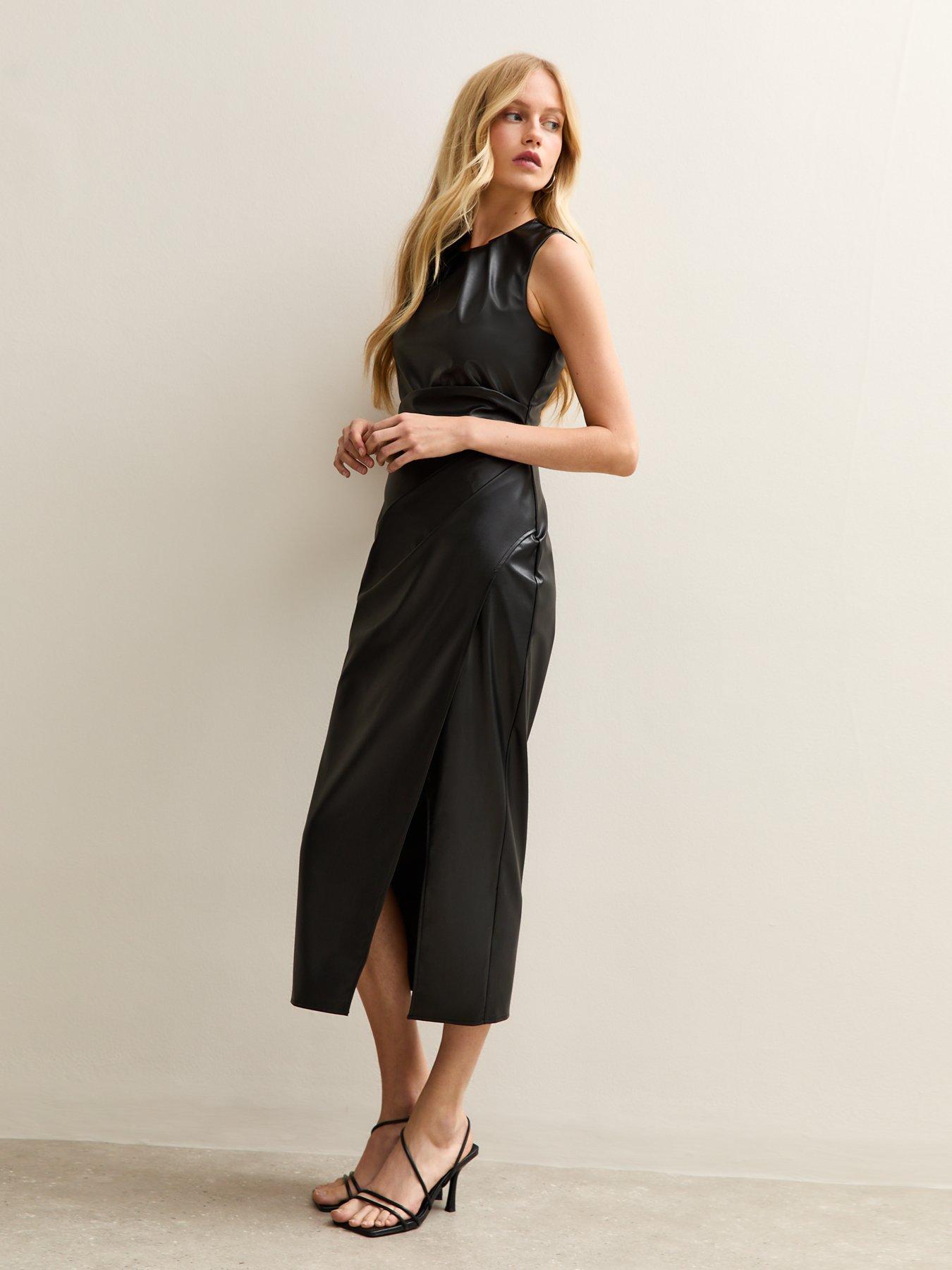 chinese dress ladies Amazon.com: Womens Wrap V-Neck PU Leather Bodycon Mini Dress Faux Leather  Wet Look Long Sleeve Ruched Mini Dress : Clothing, Shoes & Jewelry main image 0