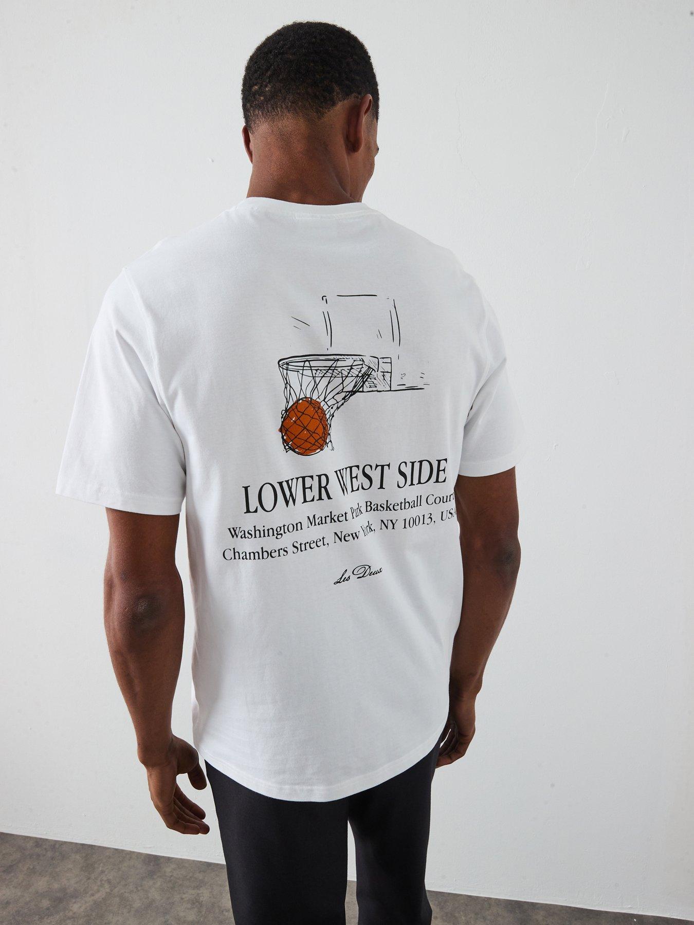 undefined West Side Back Graphic T-Shirt - White