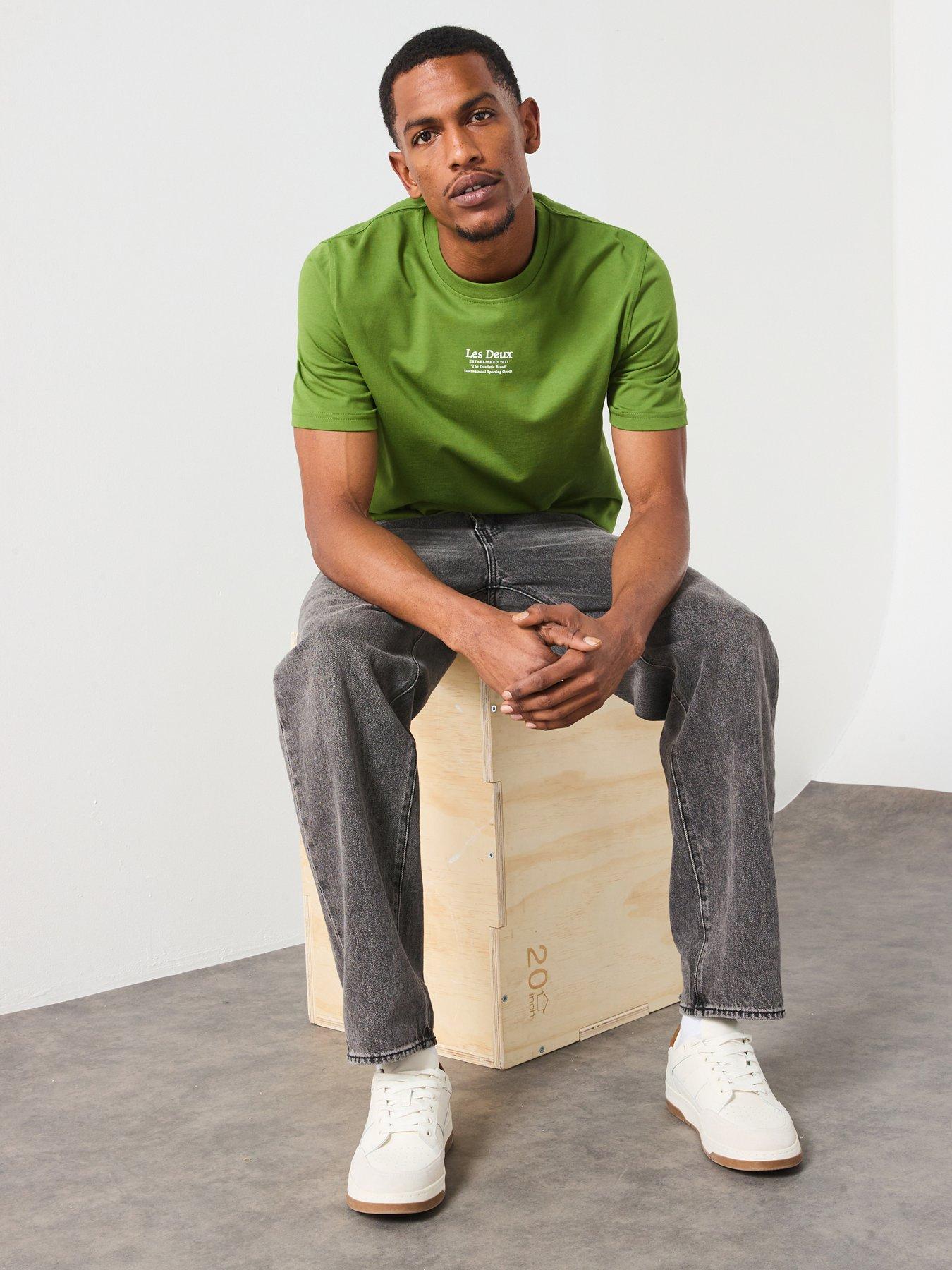 undefined Established Central Logo T-Shirt - Green