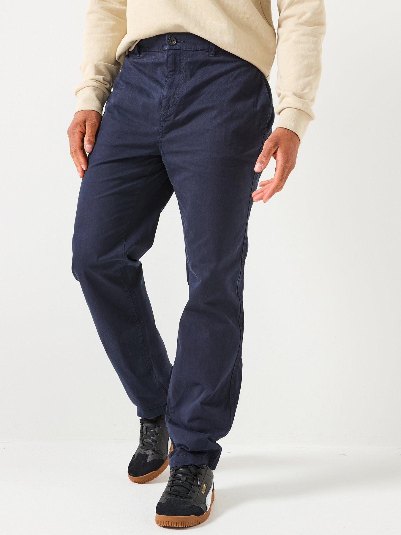 Image 1 of 6 of Lyle & Scott Straight Leg Chino- Navy