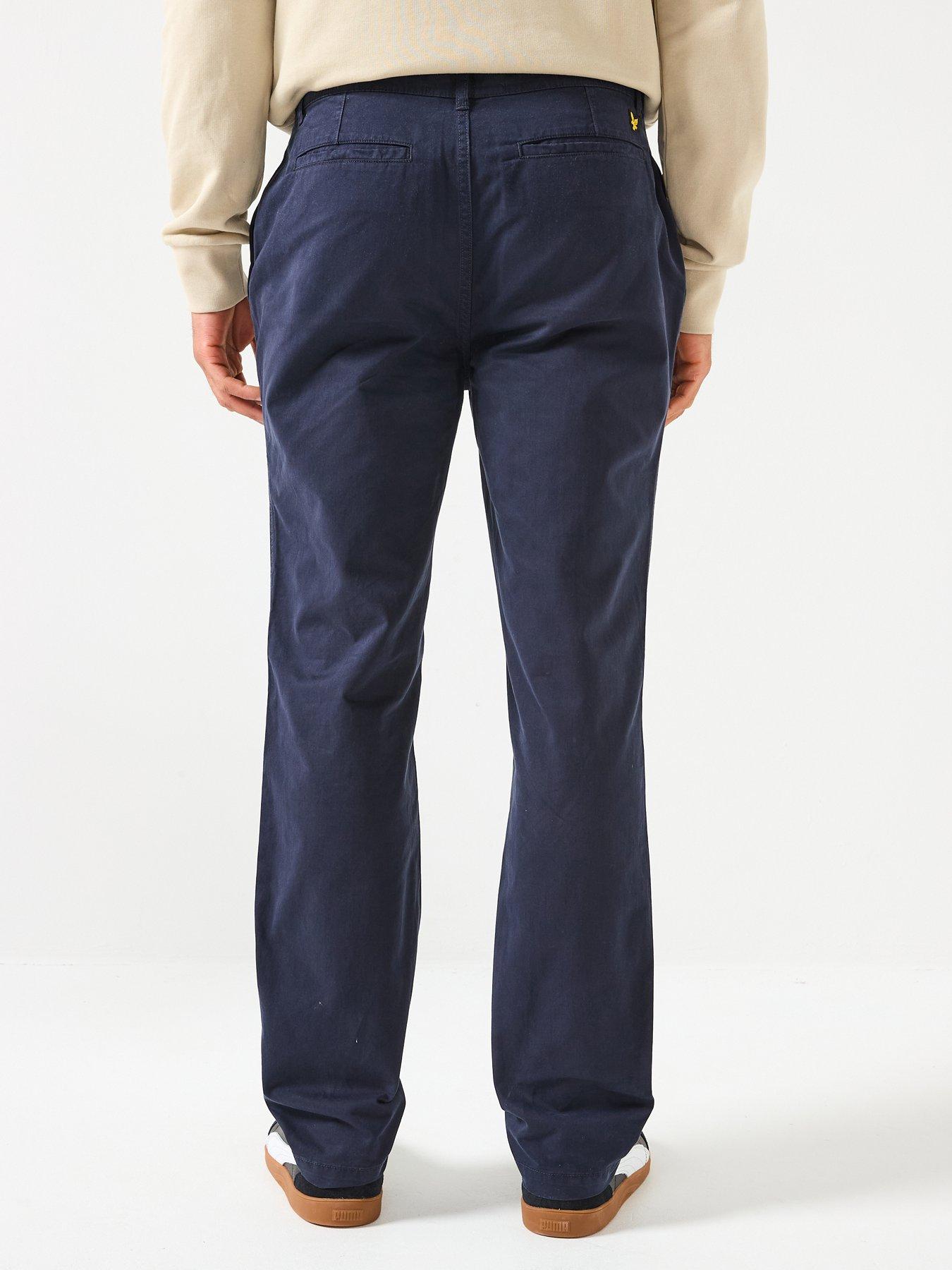 Image 2 of 6 of Lyle & Scott Straight Leg Chino- Navy