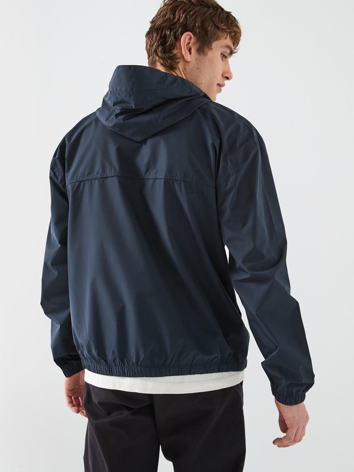 Pyrenex Ensure Water Resistant Hooded Jacket - Navy | Very