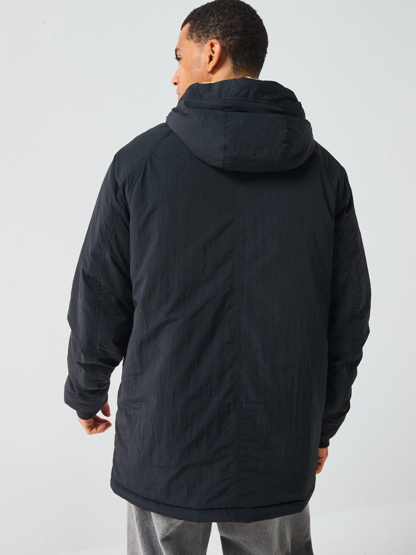 Image 2 of 6 of Lyle & Scott Tactical Wadded Parka- Black