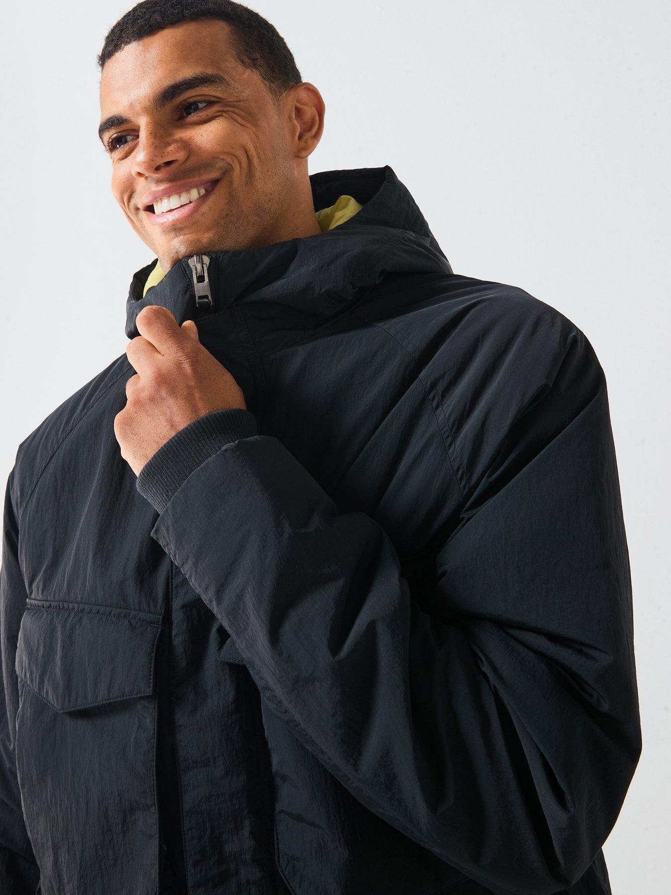 Image 4 of 6 of Lyle & Scott Tactical Wadded Parka- Black