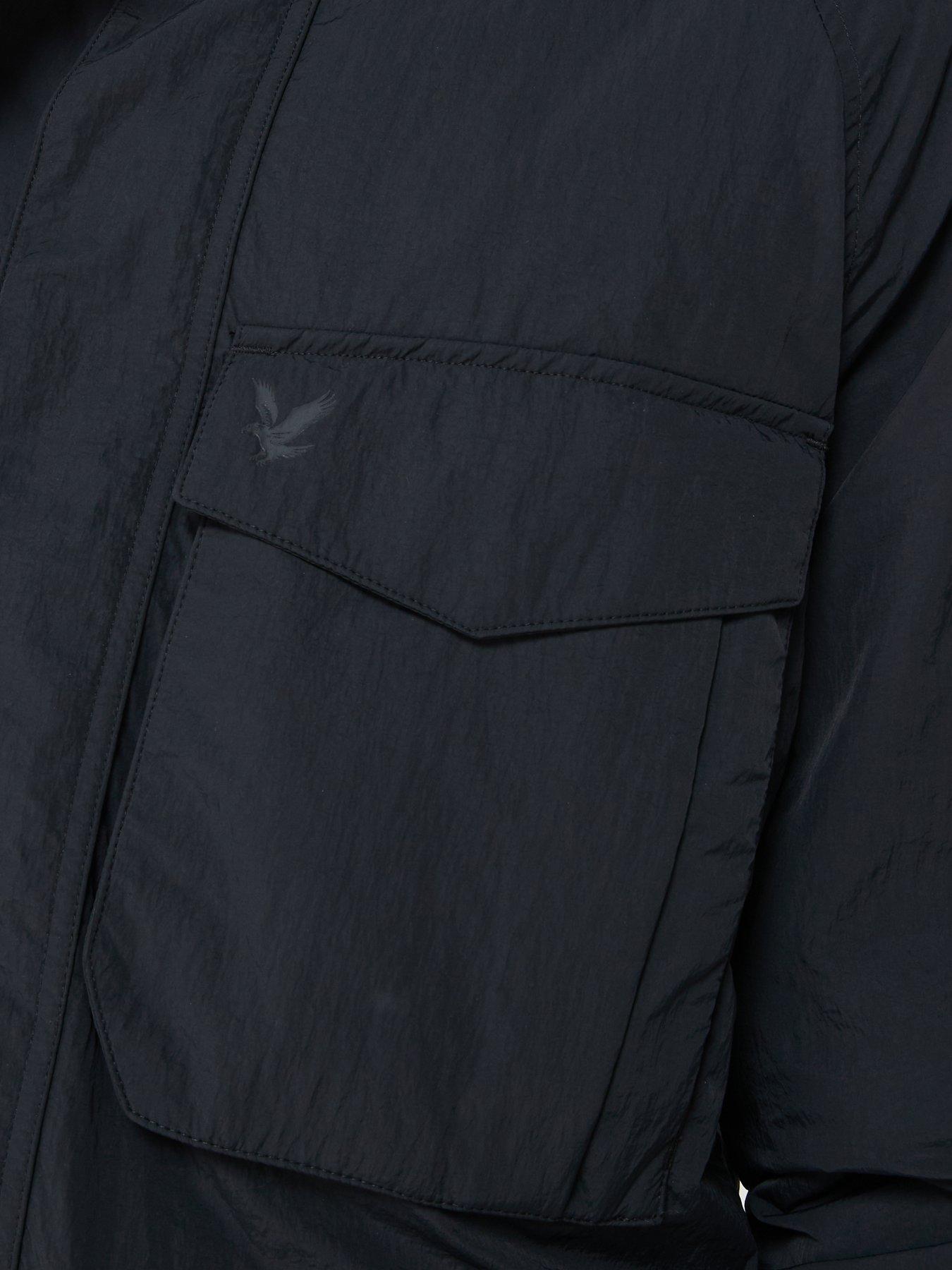 Image 5 of 6 of Lyle & Scott Tactical Wadded Parka- Black