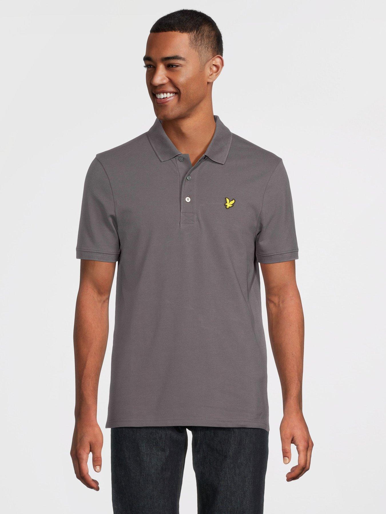 lyle-scott-plain-polo-shirt-black