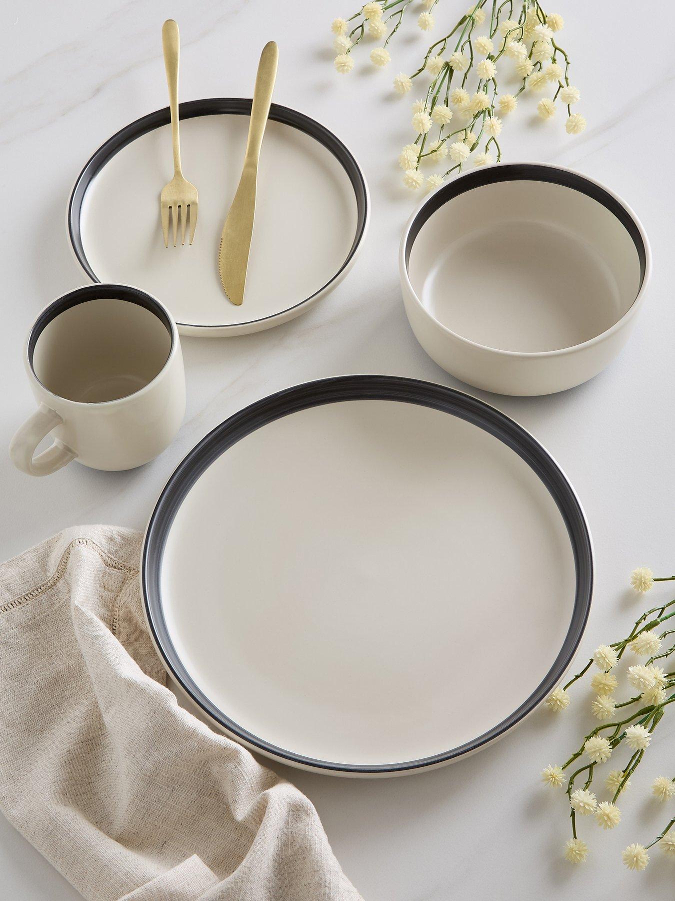 WATERSIDE 16pc Hand Brushed